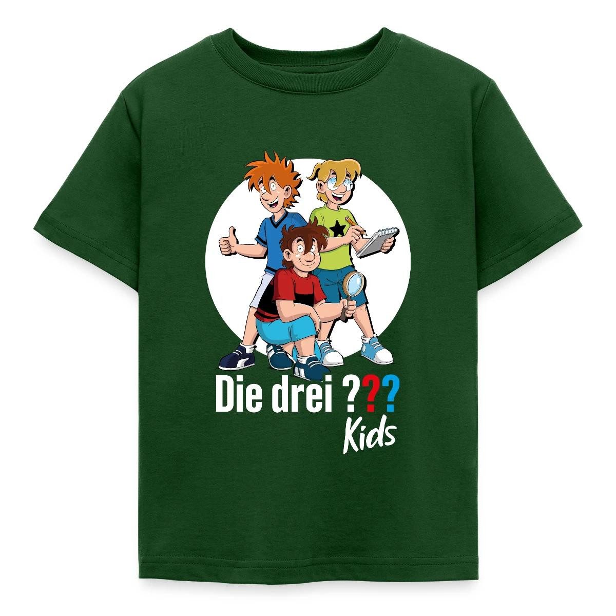 T-Shirt Die Drei Fragezeichen Kids Justus, Peter, Bob Team Kinder T-Shirt