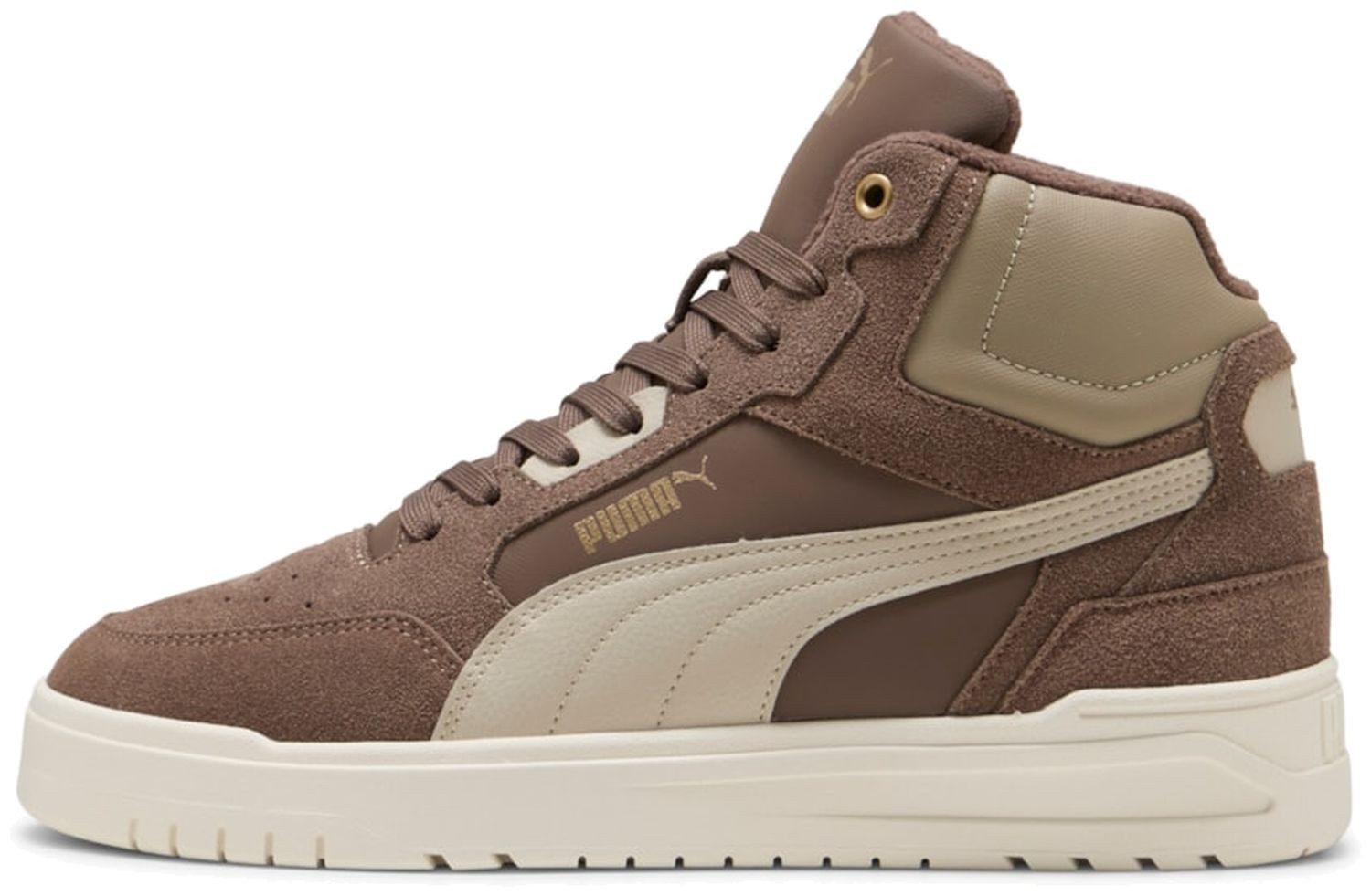 PUMA Puma Shuffle Downtown Mid WTR Flat Bronze-Desert Dust-Gold Sneaker günstig online kaufen