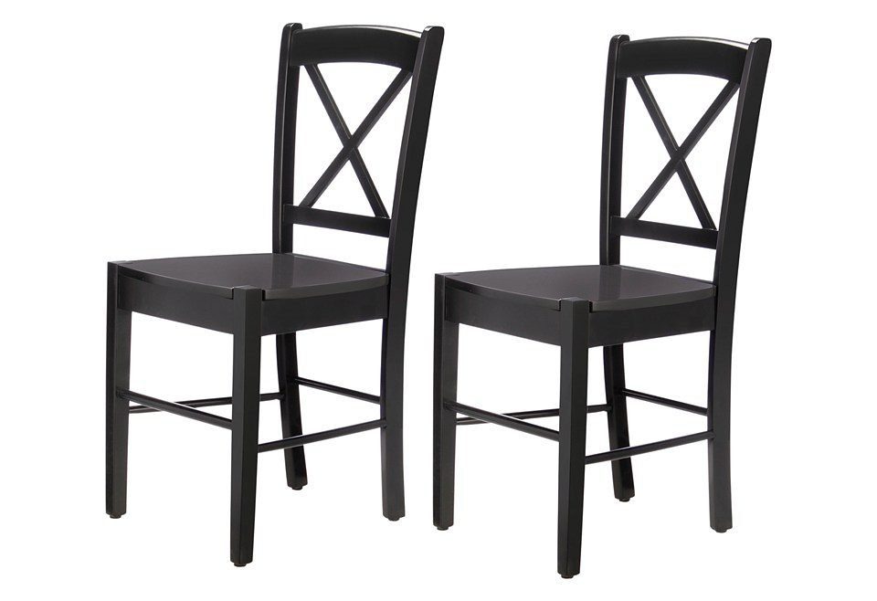 Home affaire 4-Fußstuhl, (2er-Set)