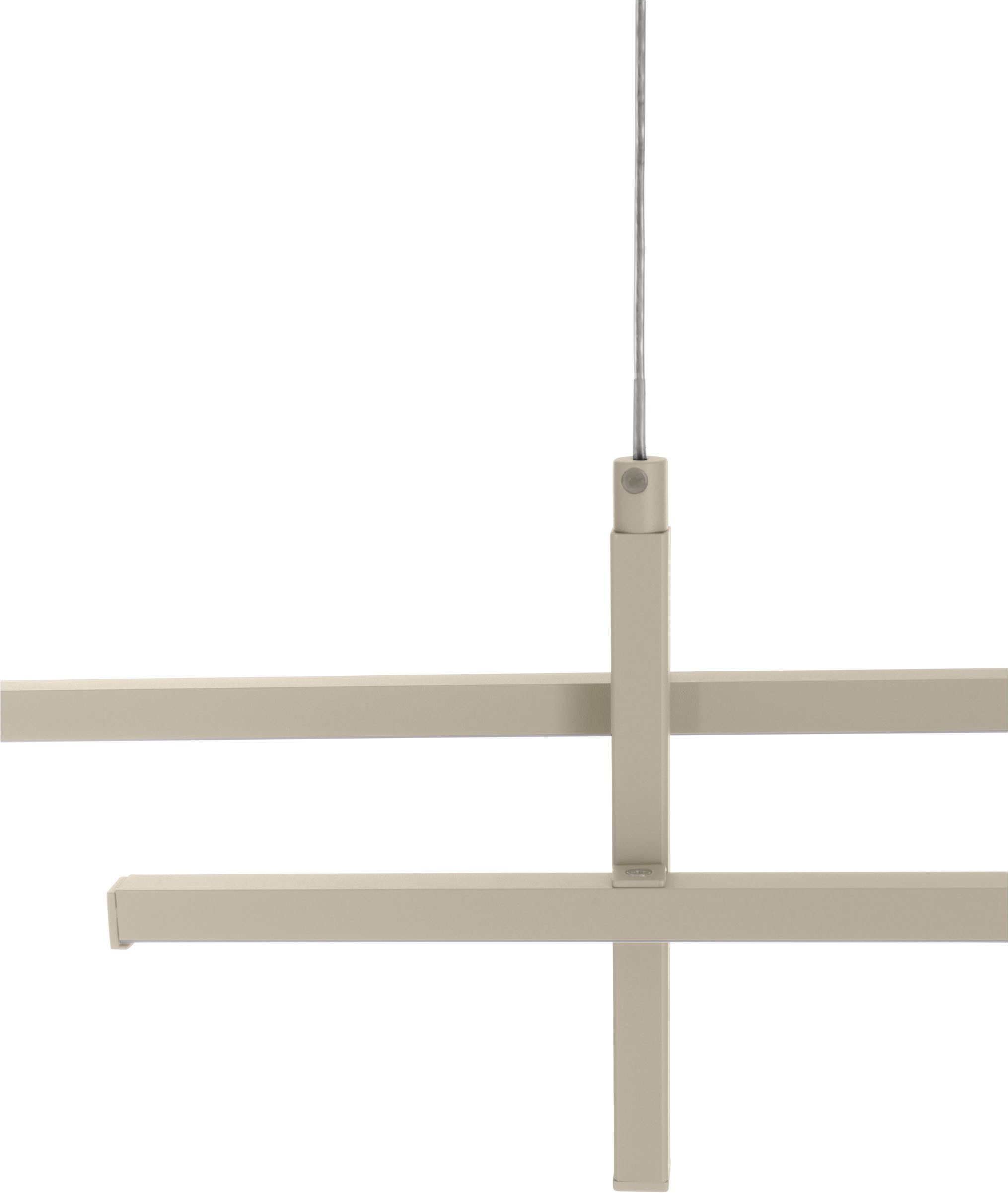 EGLO Hängeleuchte TREPILIANO Pendellampe - Alu, Stahl - LED - 20W - IP20, L günstig online kaufen