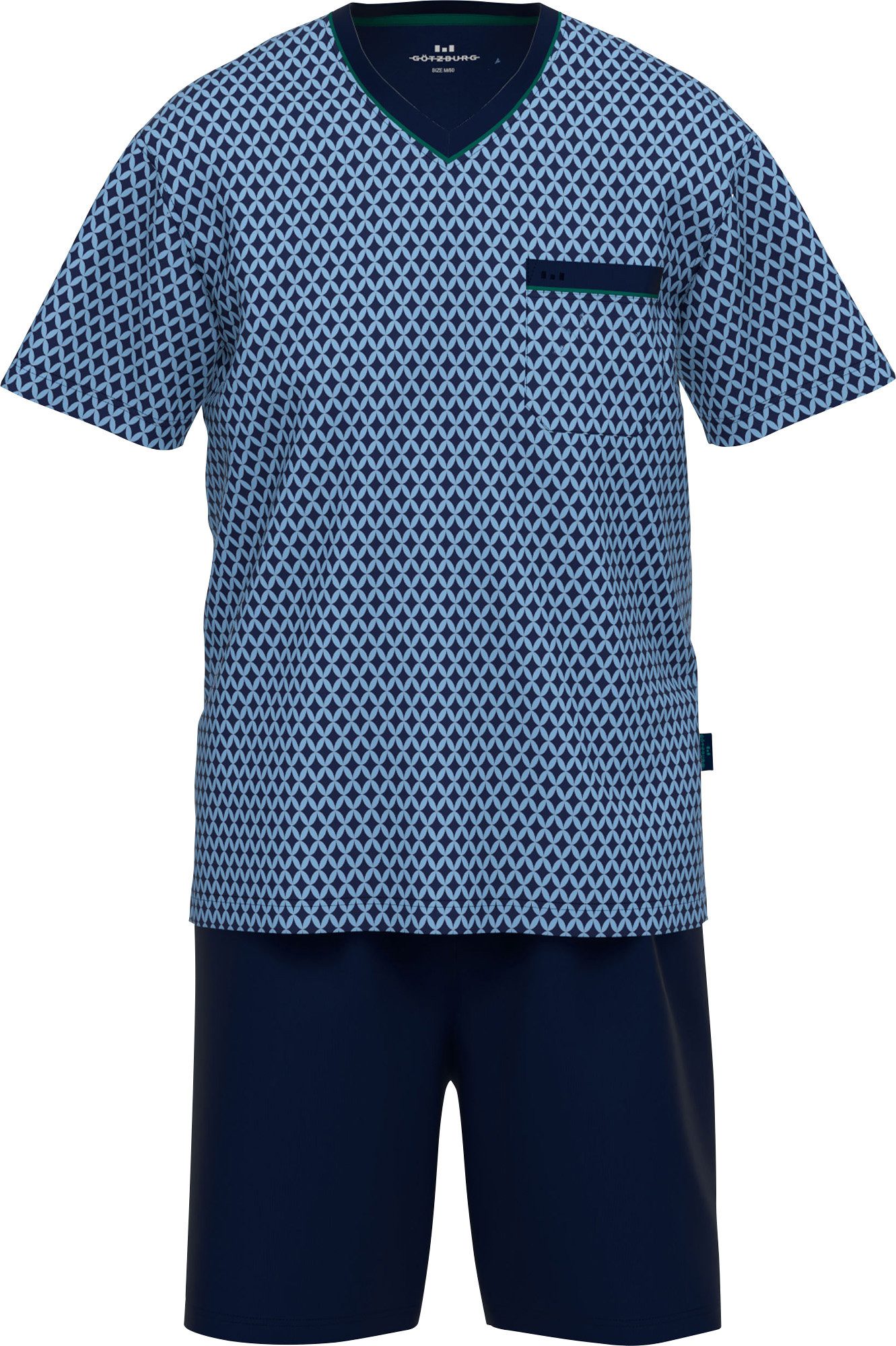 Pyjama Herren-Shorty