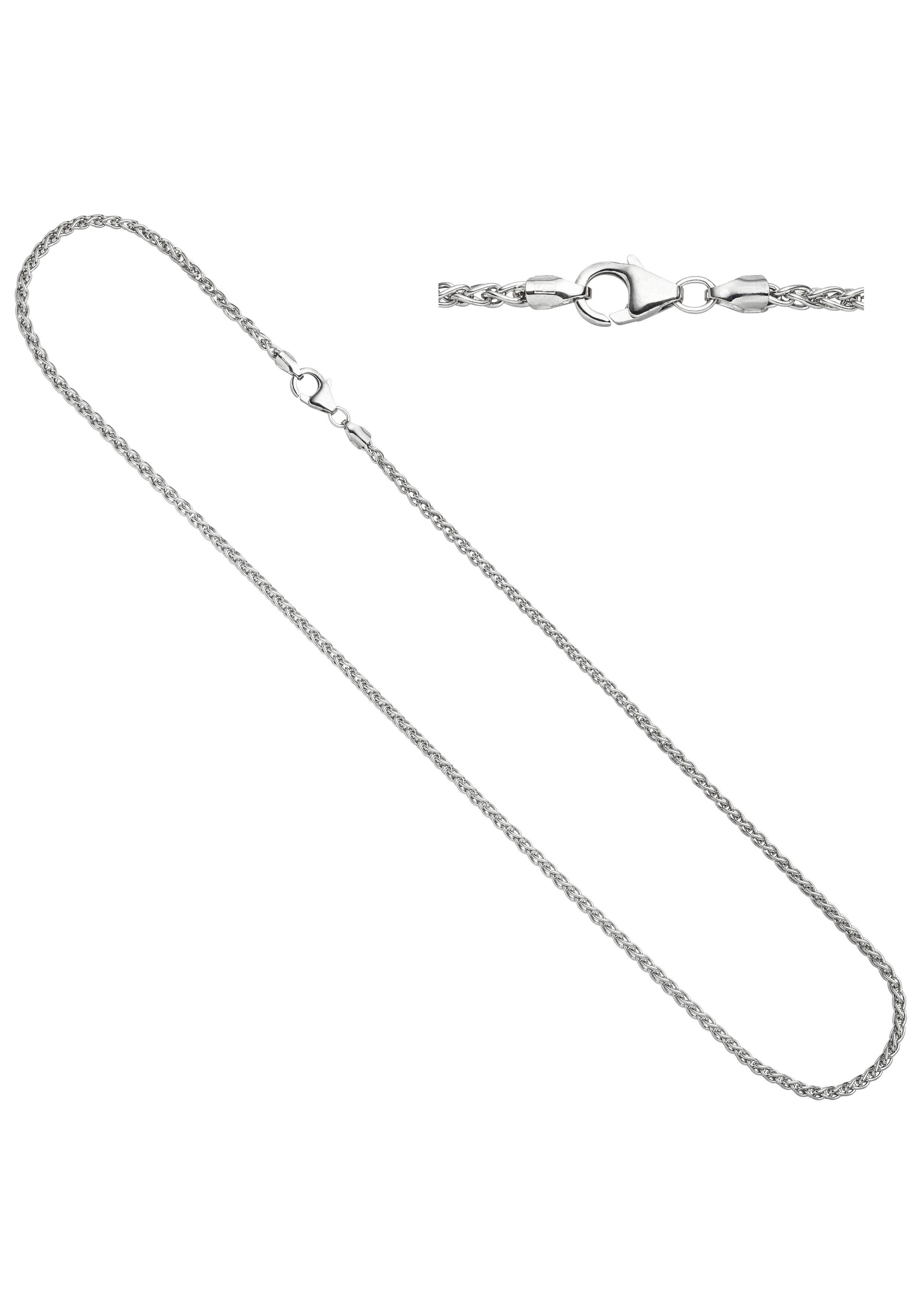 JOBO Silberkette, Zopfkette 925 Silber 5...