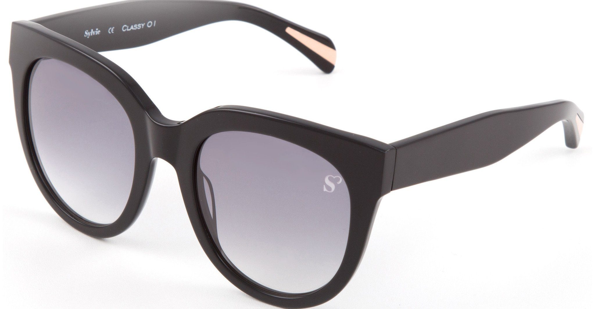 Sonnenbrille schwarz Sylvie Optics Classy