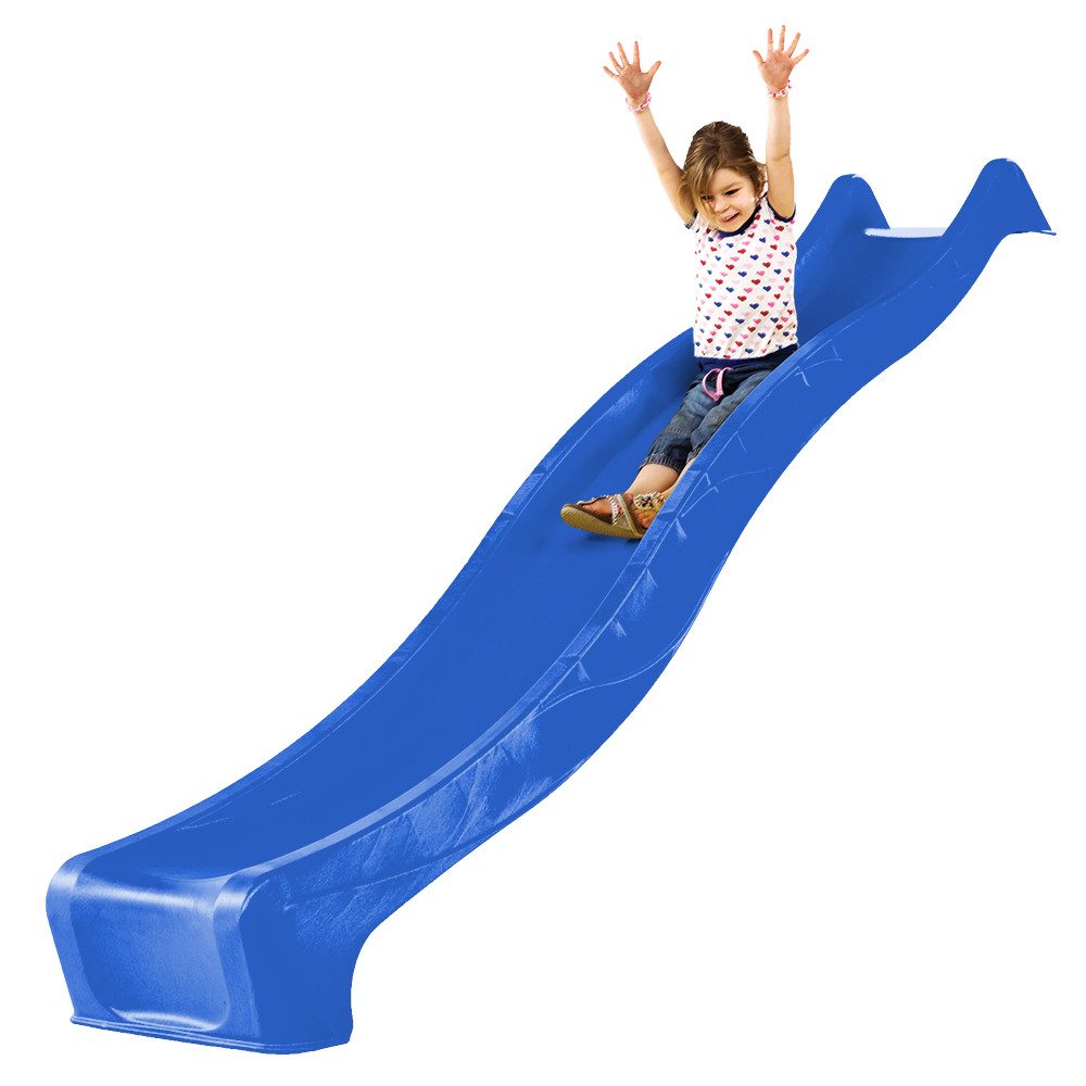 Wickey Rutsche Wellenrutsche Flash 300 cm – Outdoor-Rutsche mit Wasseransch günstig online kaufen