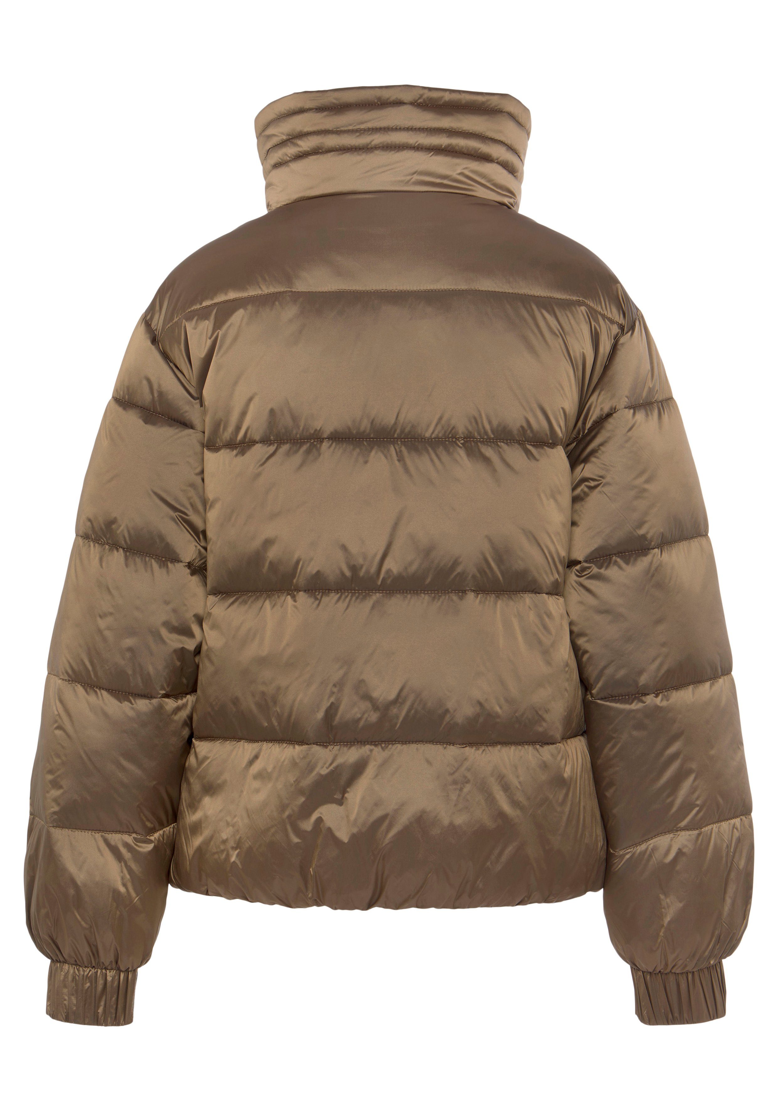 BOSS ORANGE Outdoorjacke C_Padina mit gefüttertem Kragen Rust/Copper