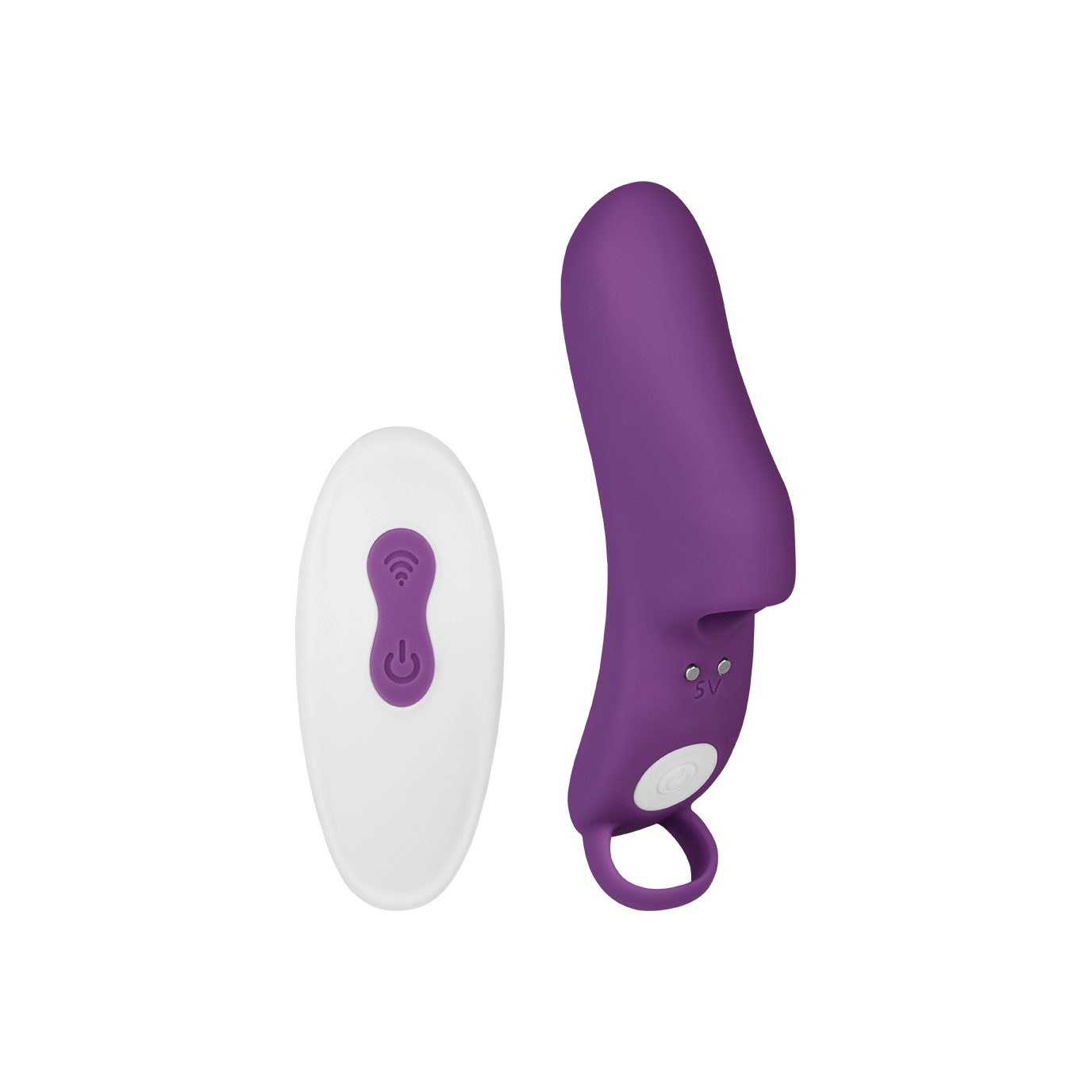 EIS Klitoris-Stimulator EIS, Süßer Fingervibrator mit Fernbedienung, 10,5 cm | Druckwellen-Vibratoren