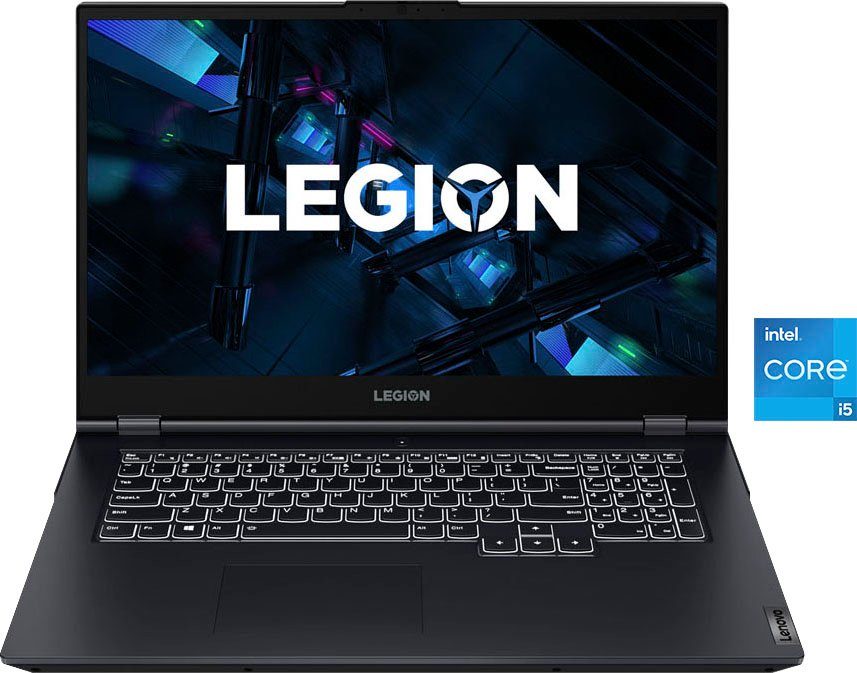 Lenovo Legion 5 17ITH6 Gaming-Notebook GeForce GB (43,94 SSD) Core RTX 11400H, cm/17,3 Intel 3050, i5 Zoll, 512