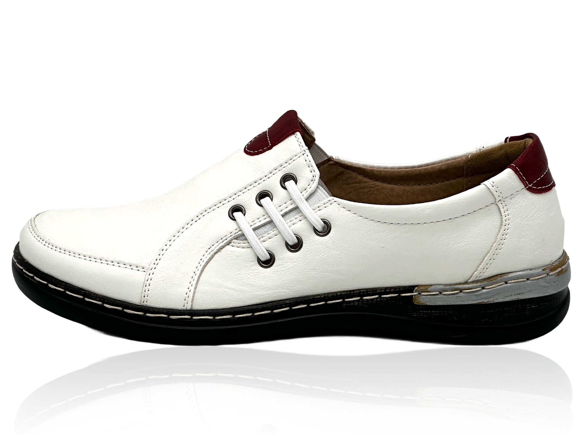 Nowaland Bequeme Damen-Slipper Mokassin Leicht, atmungsaktiv und komfortabel