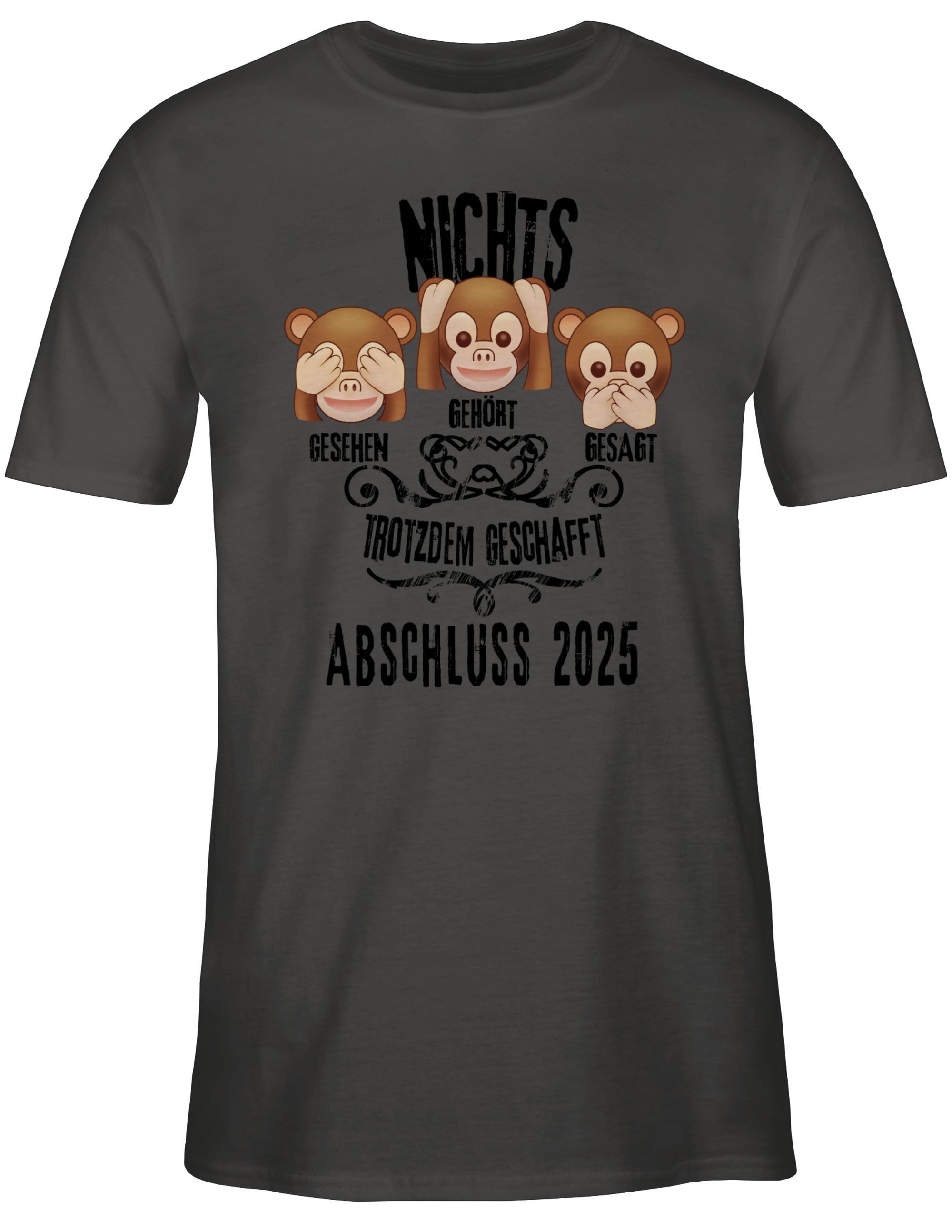 Shirtracer T-Shirt 3 Affen ABSCHLUSS 2025 günstig online kaufen