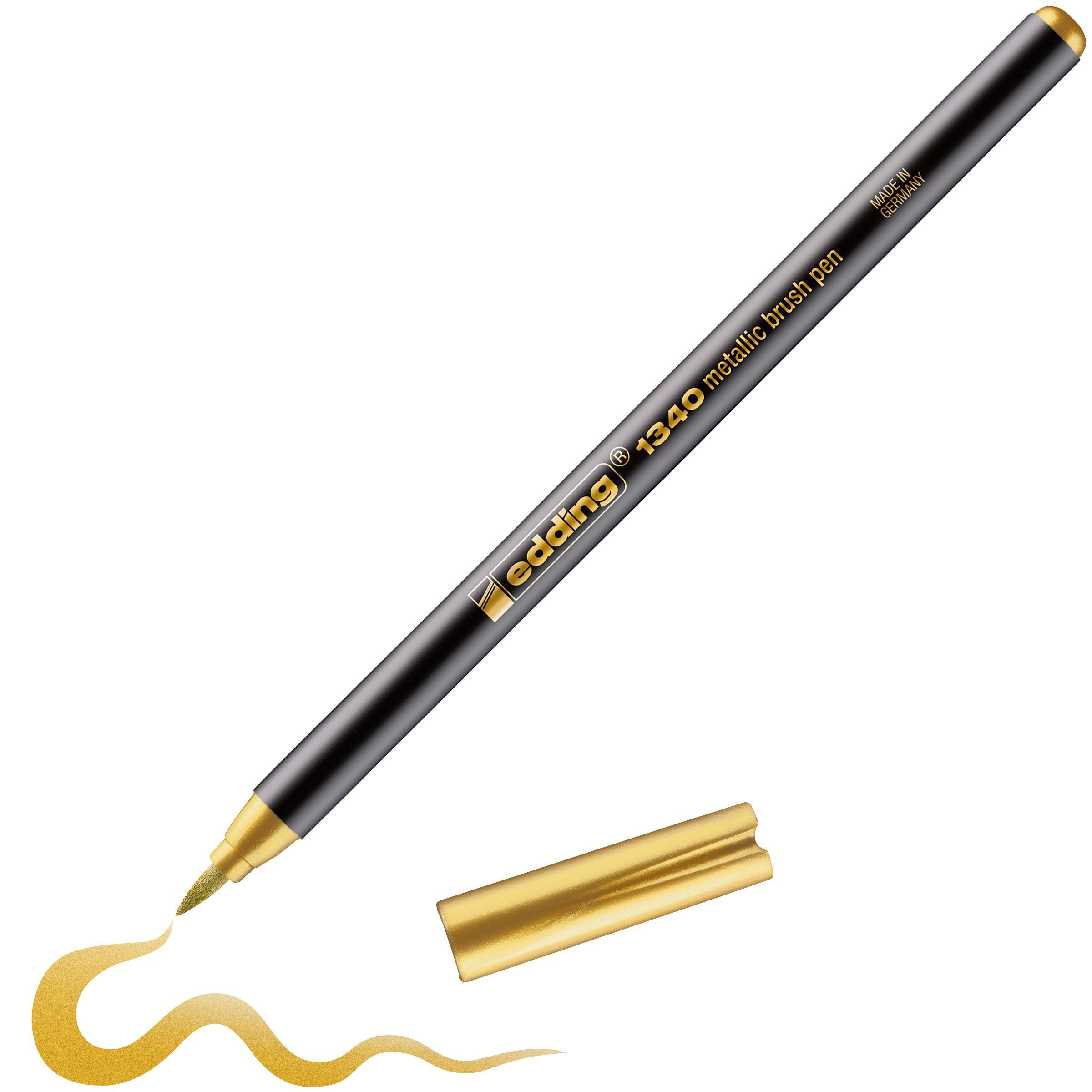 edding Aquarellstifte 1340 Pinselstift, Metallic