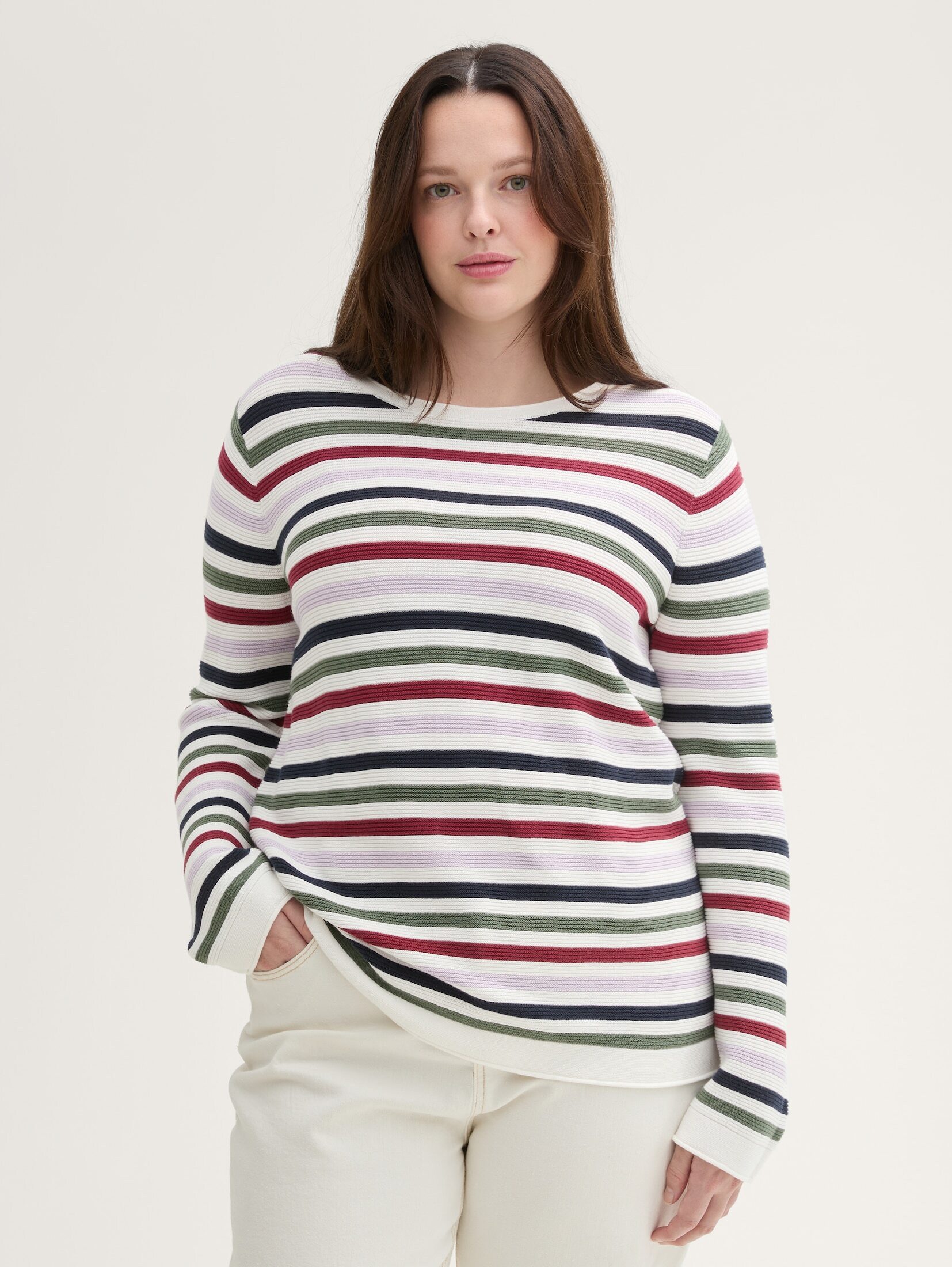 TOM TAILOR PLUS Strickpullover Plus Size günstig online kaufen