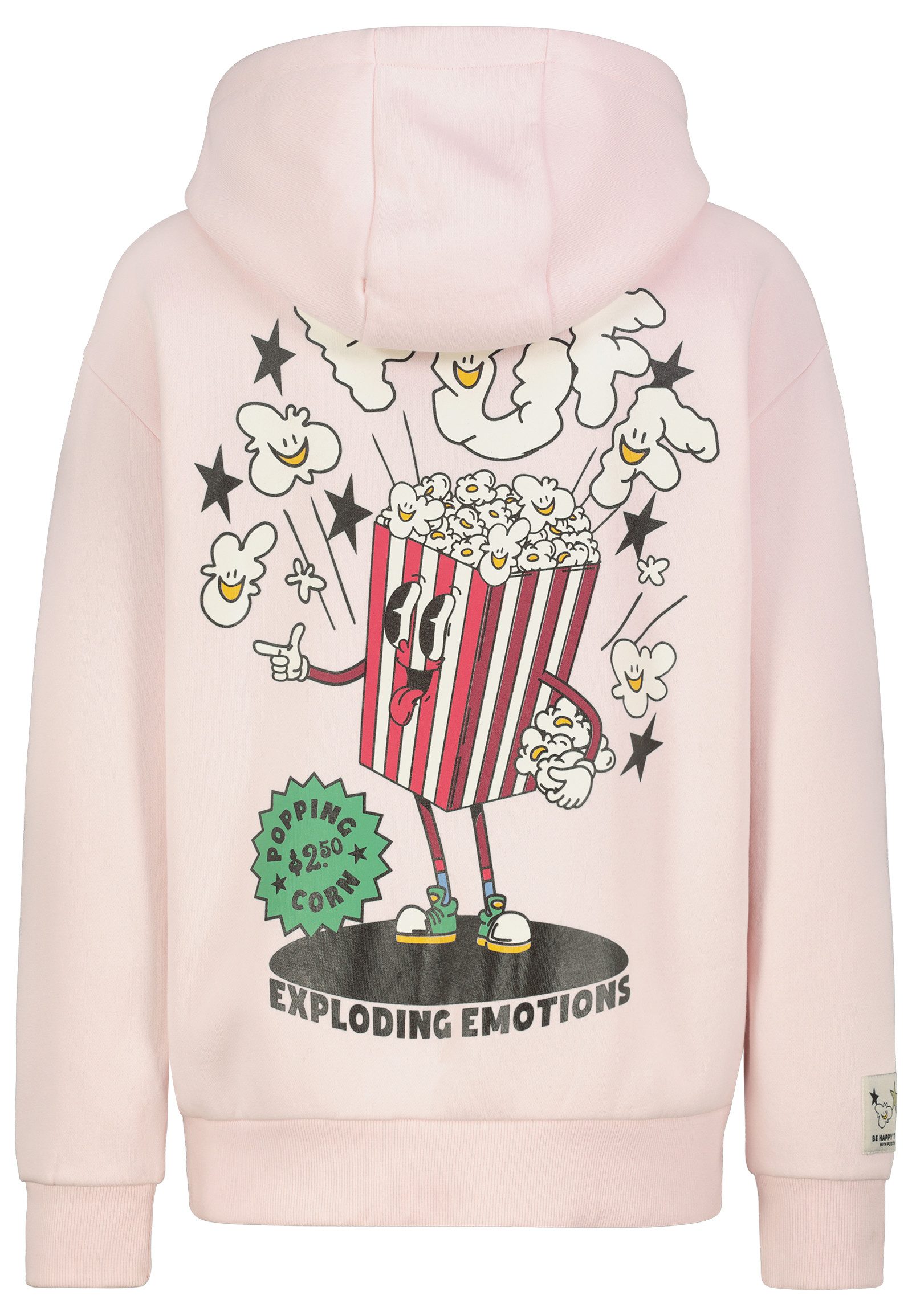 SUBLEVEL Hoodie Moderner Print Warm mit Kapuze (1-tlg) D10600BI02420-Hoodie