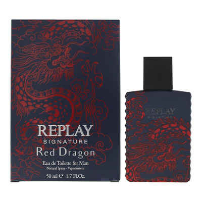 Replay Eau de Toilette Signature Red Dragon Man - EDT - Volume: 50ml