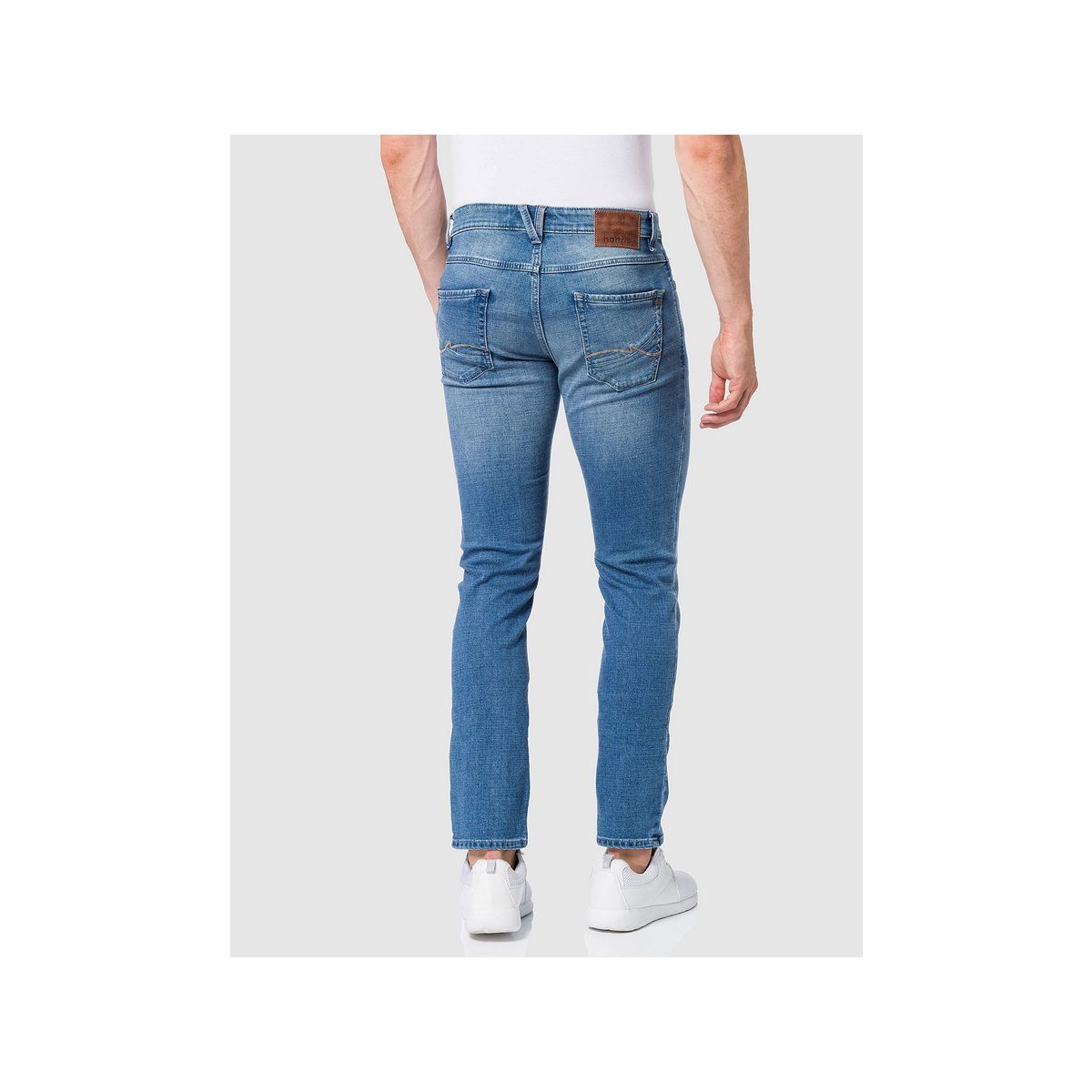 Hattric 5-Pocket-Jeans blau light blue (41) (1-tlg)