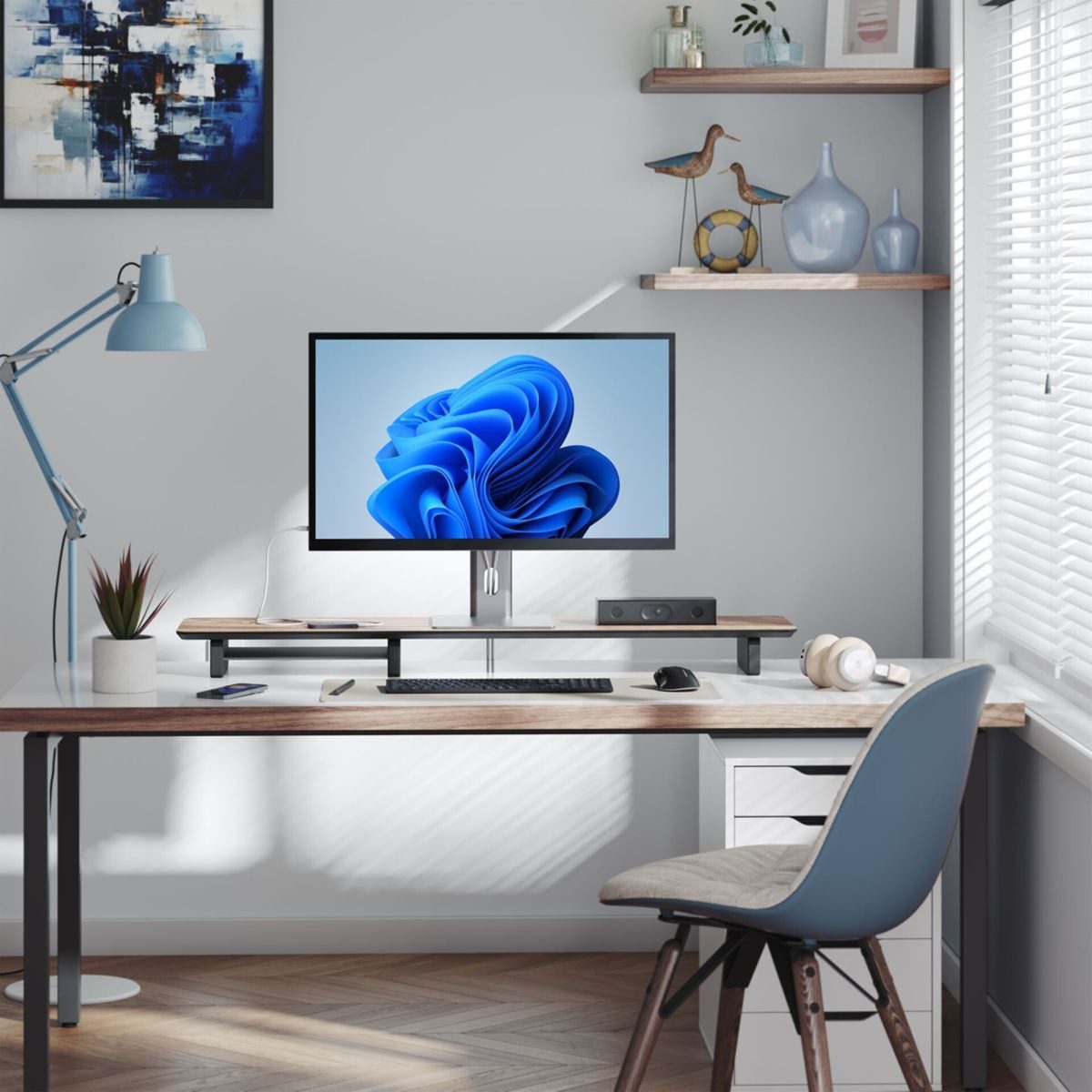 ALOGIC ASPEKT Touch UHD Matt Dock Monitor only Silver TFT-Monitor