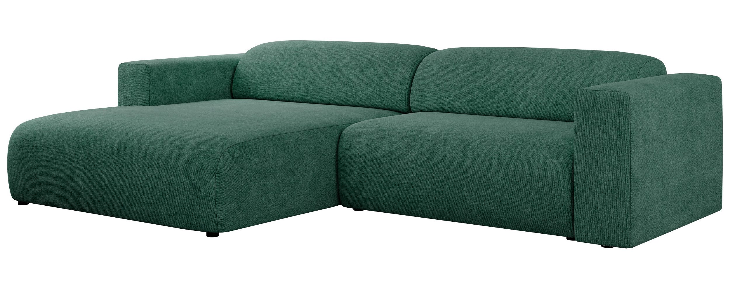 MKS MÖBEL Ecksofa PASADENA, Set, Wellenfedern, günstig online kaufen