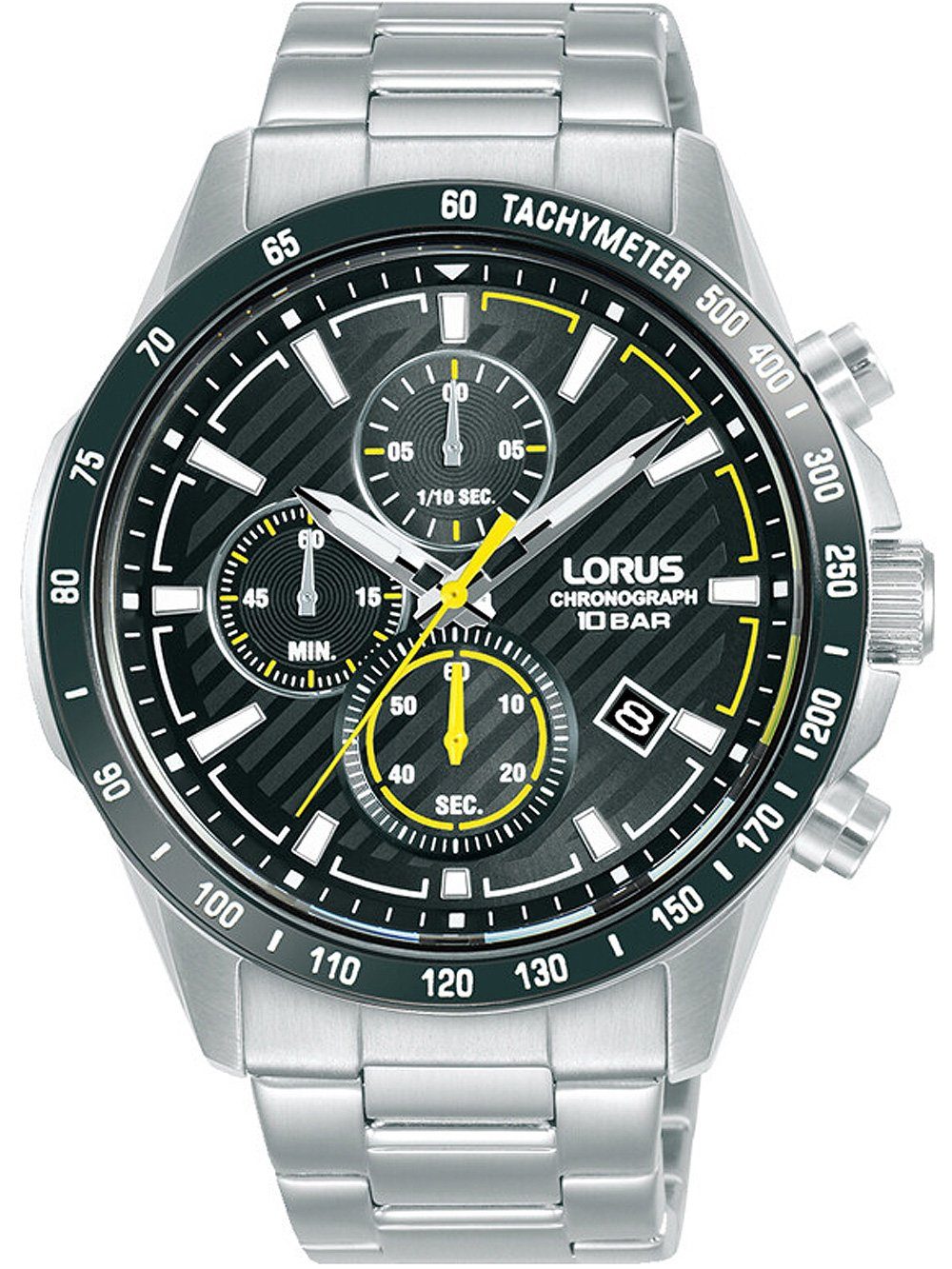 LORUS Quarzuhr Lorus RM397HX9 Sport Chronograph Herrenuhr 44mm 10ATM Lorus RM397HX9 Sport Chronograph Herrenuhr 44mm 10ATM