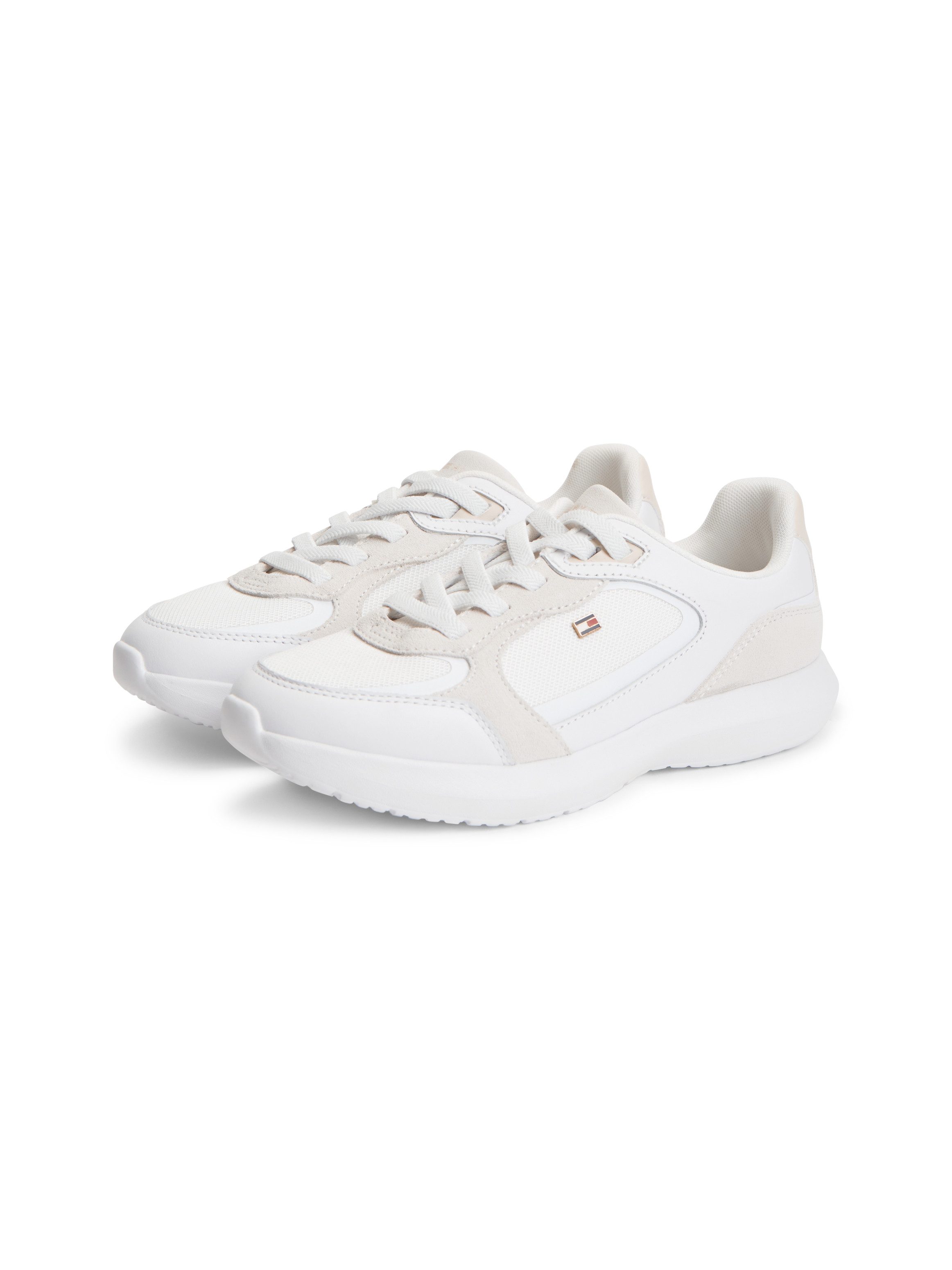 Tommy Hilfiger TH LIGHT RUNNER Sneaker Halbschuh, Schnürer mit Logoschriftzug an der Schuhzunge