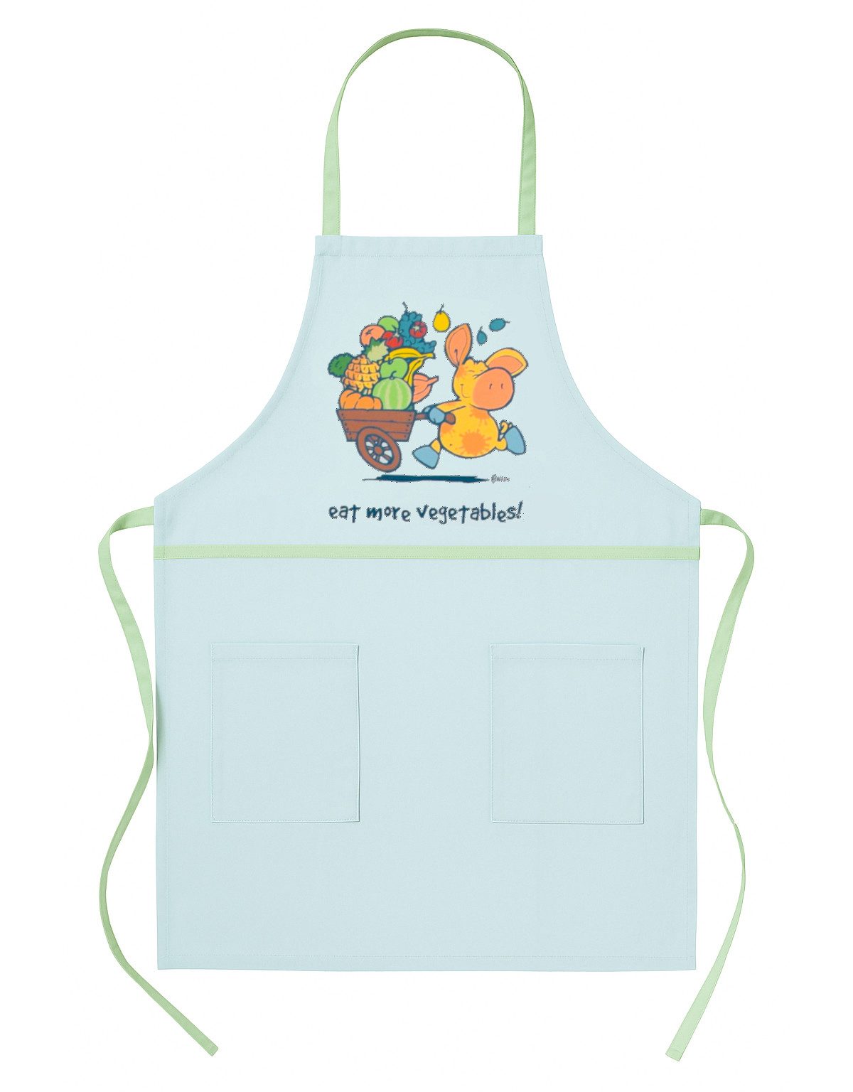 Nici Kochschürze Farm Friends Schürze - eat more vegetables, (1-tlg)