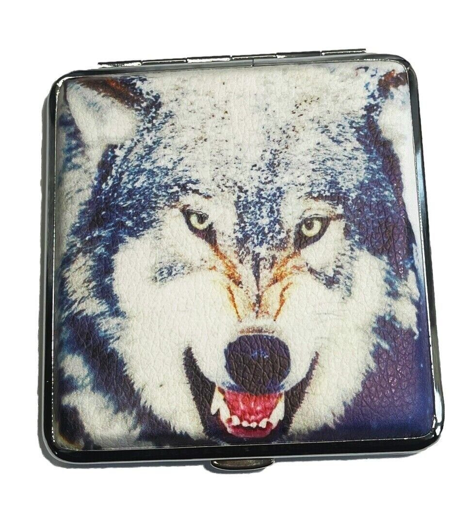 Westernlifestyle Aufbewahrungsbox Motiv Wolf 30-35 Zigarettenbox günstig online kaufen