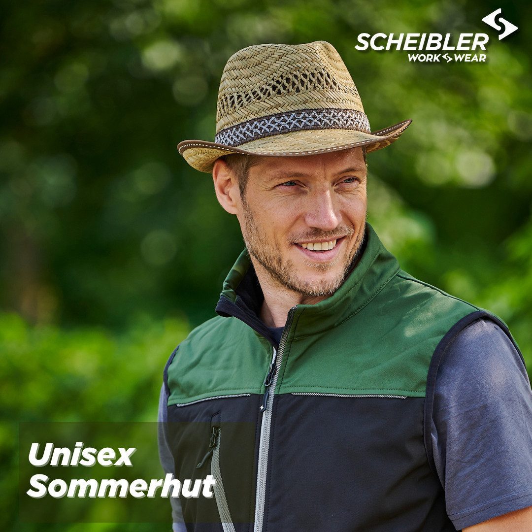 SCHEIBLER WORKWEAR Strohhut Toni UV-Schutz