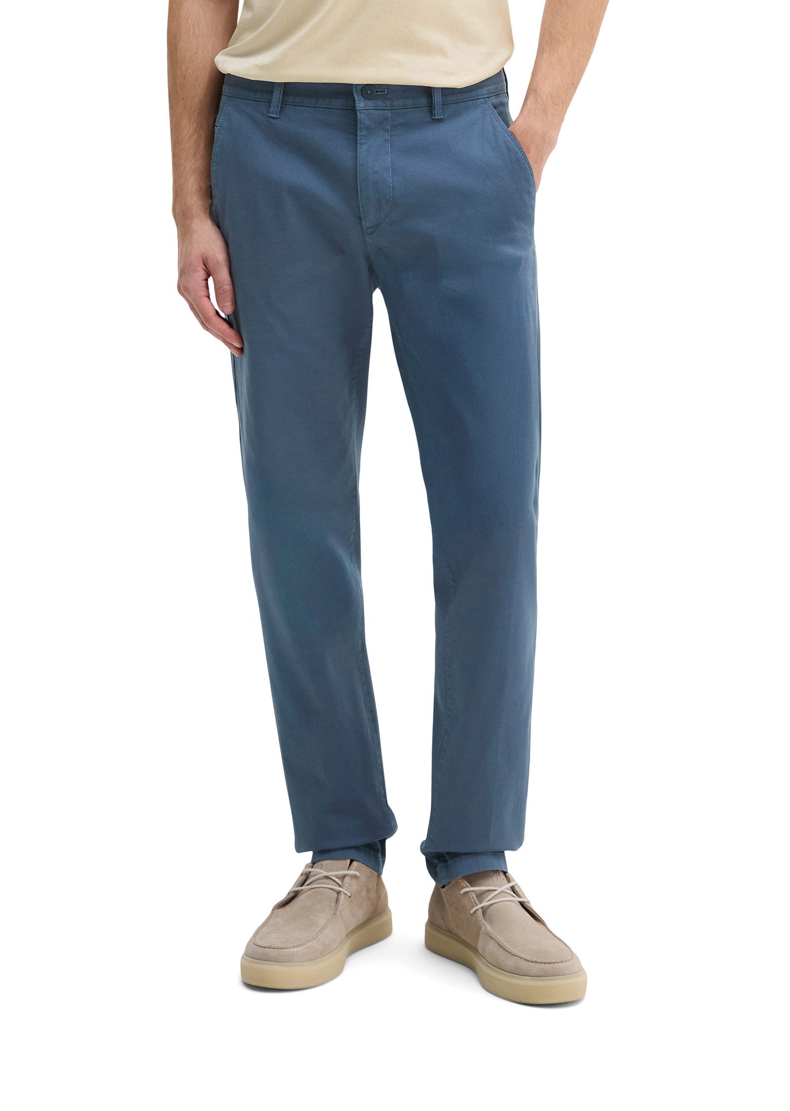 Chinohose aus Bio-Baumwoll-Mix
