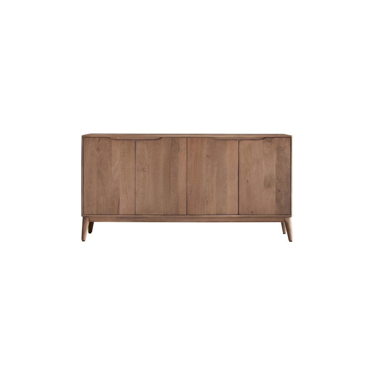 Tikamoon Sideboard Sideboard Gabrielle aus massivem Mangoholz, 160 cm
