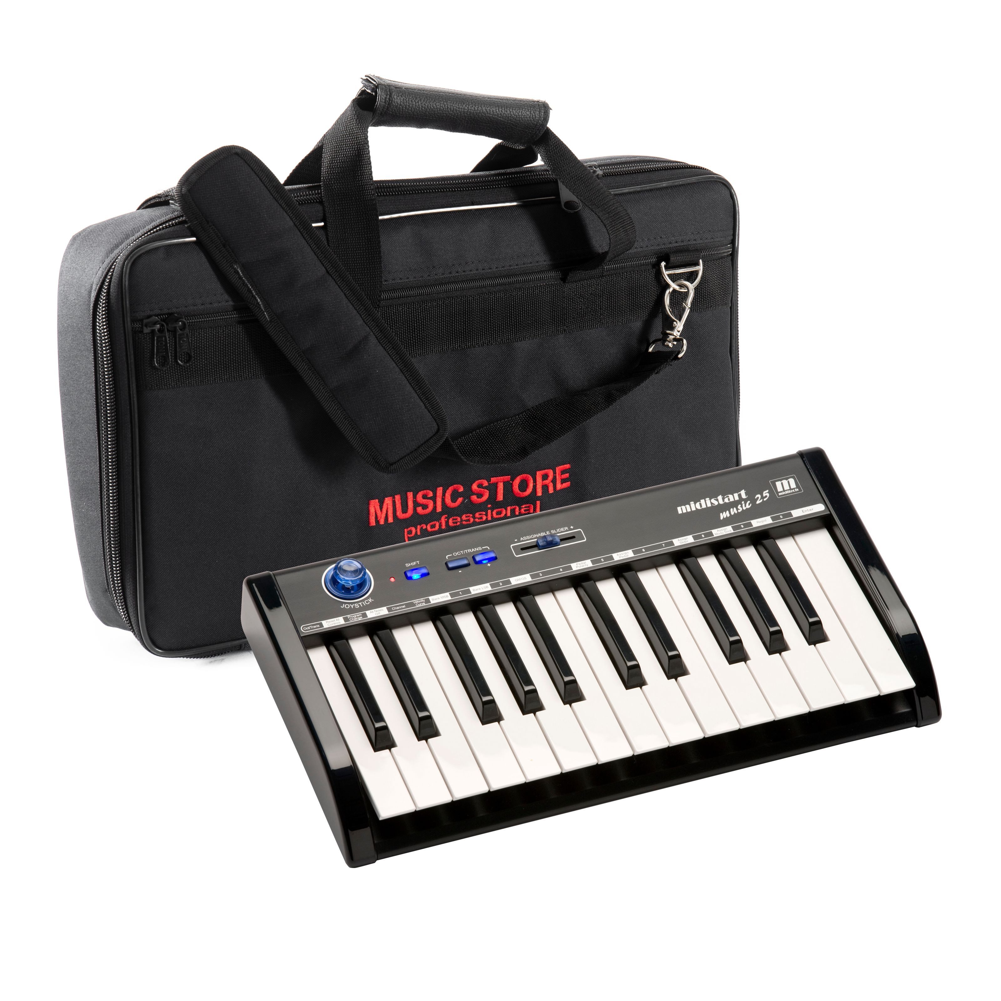 Miditech Masterkeyboard (Masterkeyboards, Masterkeyboard-Sets), Music 25 + KCS Bag Set - Master Keyboard Set