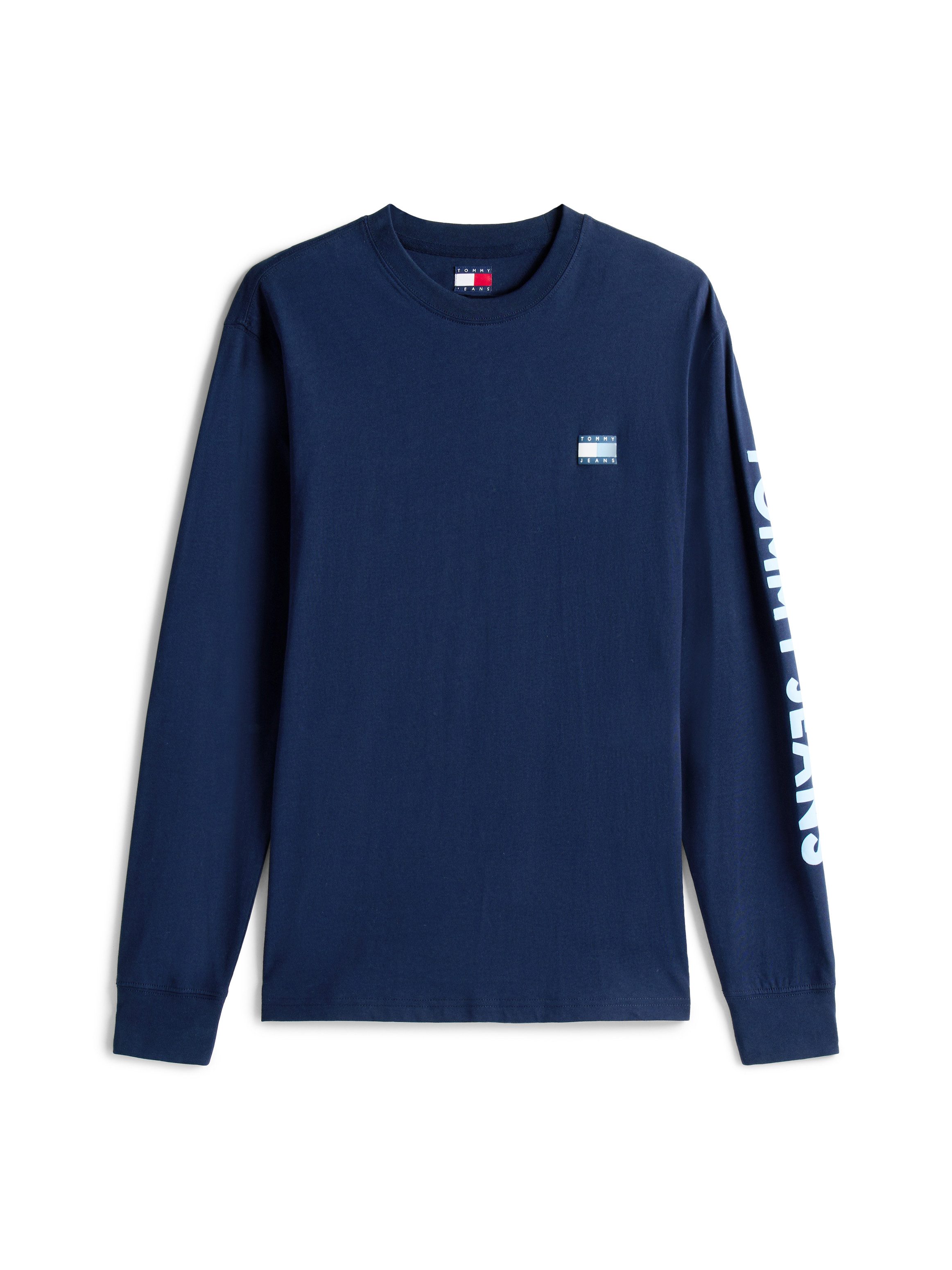 Tommy Jeans Langarmshirt TJM REG POP COL NW CLSC LS T EXT Mit Rundhalsausschnitt