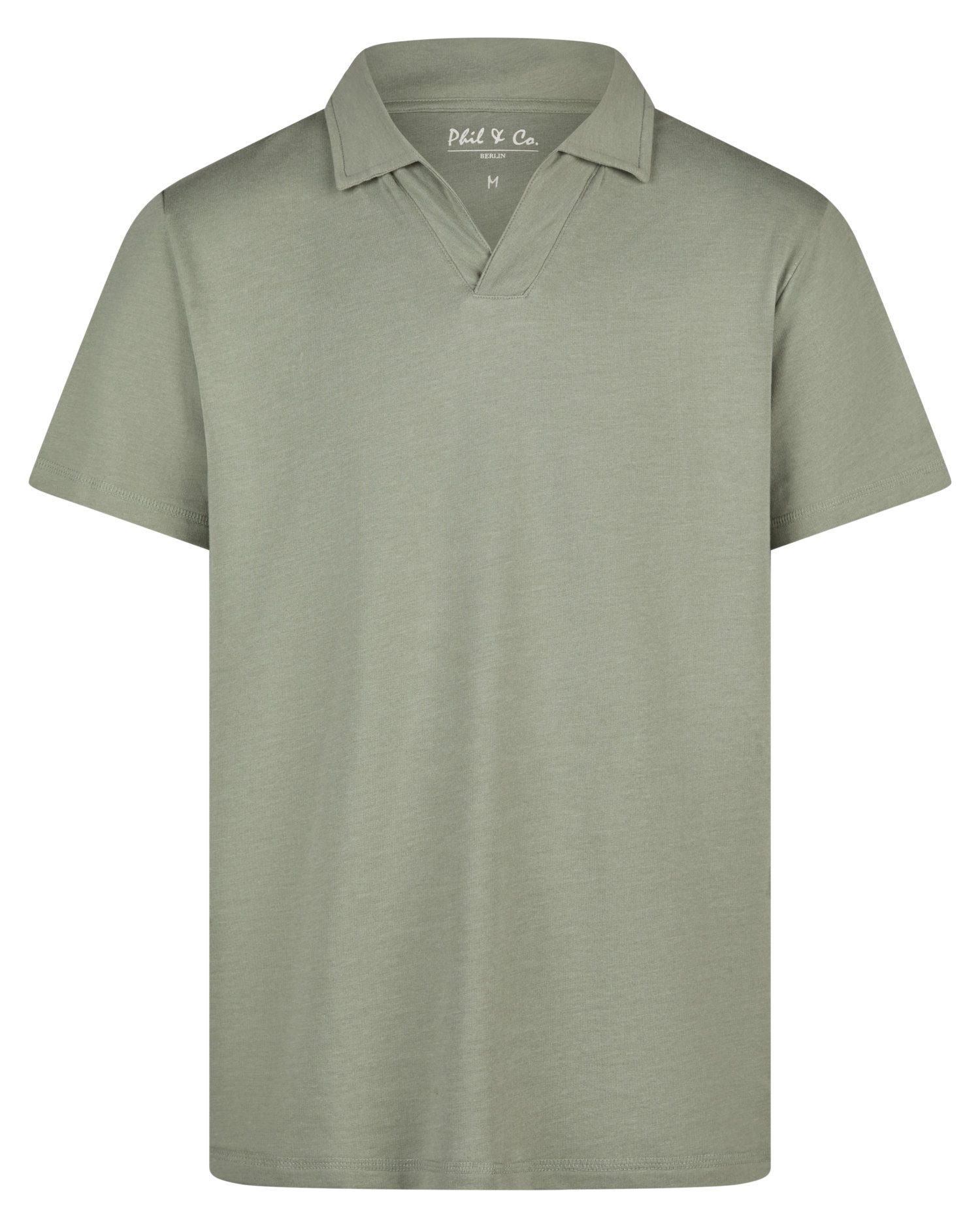 Phil & Co. Pyjamaoberteil Herre Pyjamashirt mit kurzem Arm (1-tlg) Basic