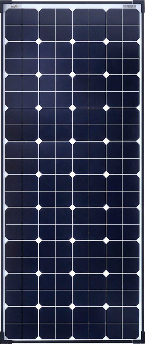 SPR-150 High-End 150W wiederstandsfähiges Monokristallin, W, 44V ESG-Glas Solarmodul 150 extrem Solarpanel, offgridtec