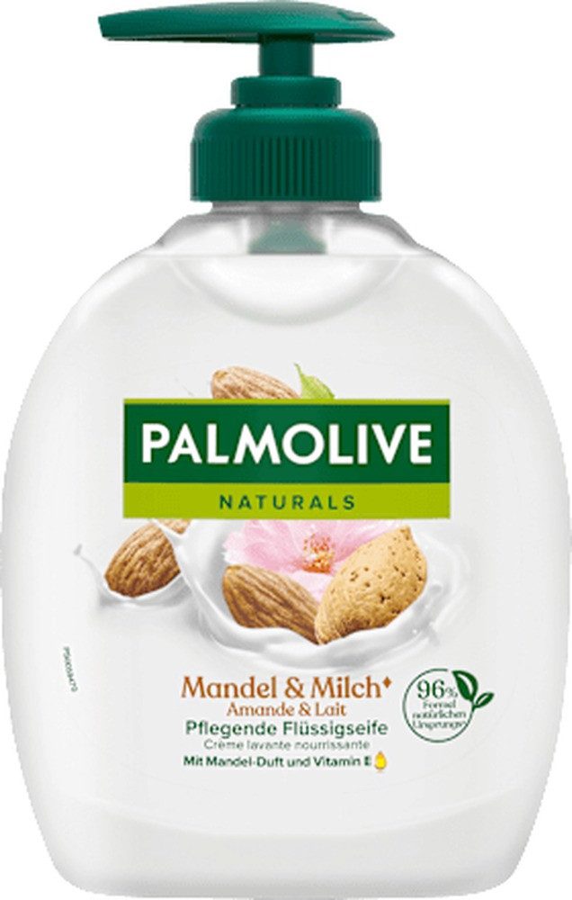 PALMOLIVE Flüssigseife Palmolive Cremeseife NATURALS ZARTE PFLEGE