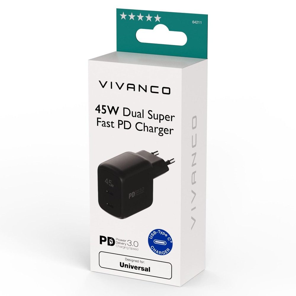 Vivanco Smartphone-Ladegerät