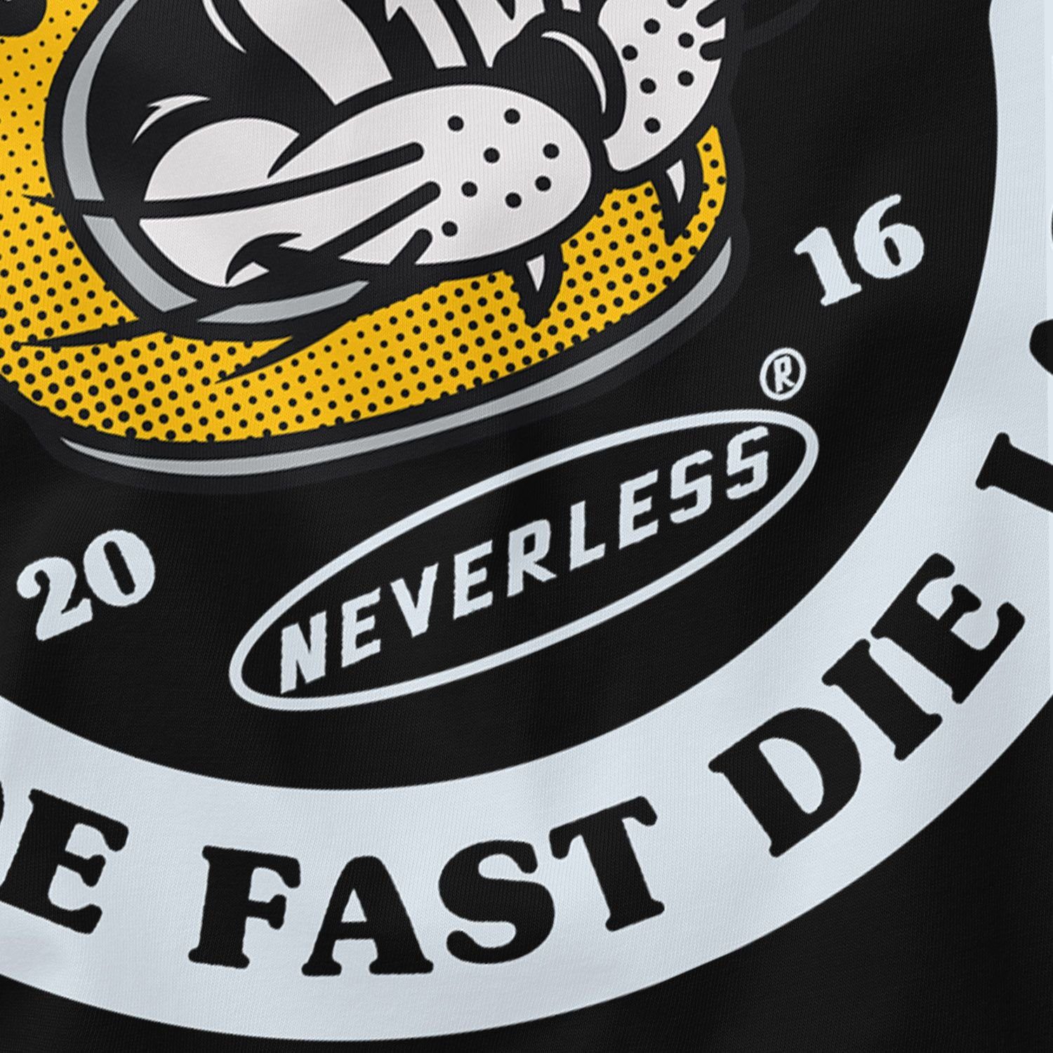 Neverless Tanktop Herren Tank-Top Biker Motiv Racing Cat Schriftzug Ride Fast Die Last Fashion Streetstyle Muskelshirt Muscle Shirt Neverless® mit Print