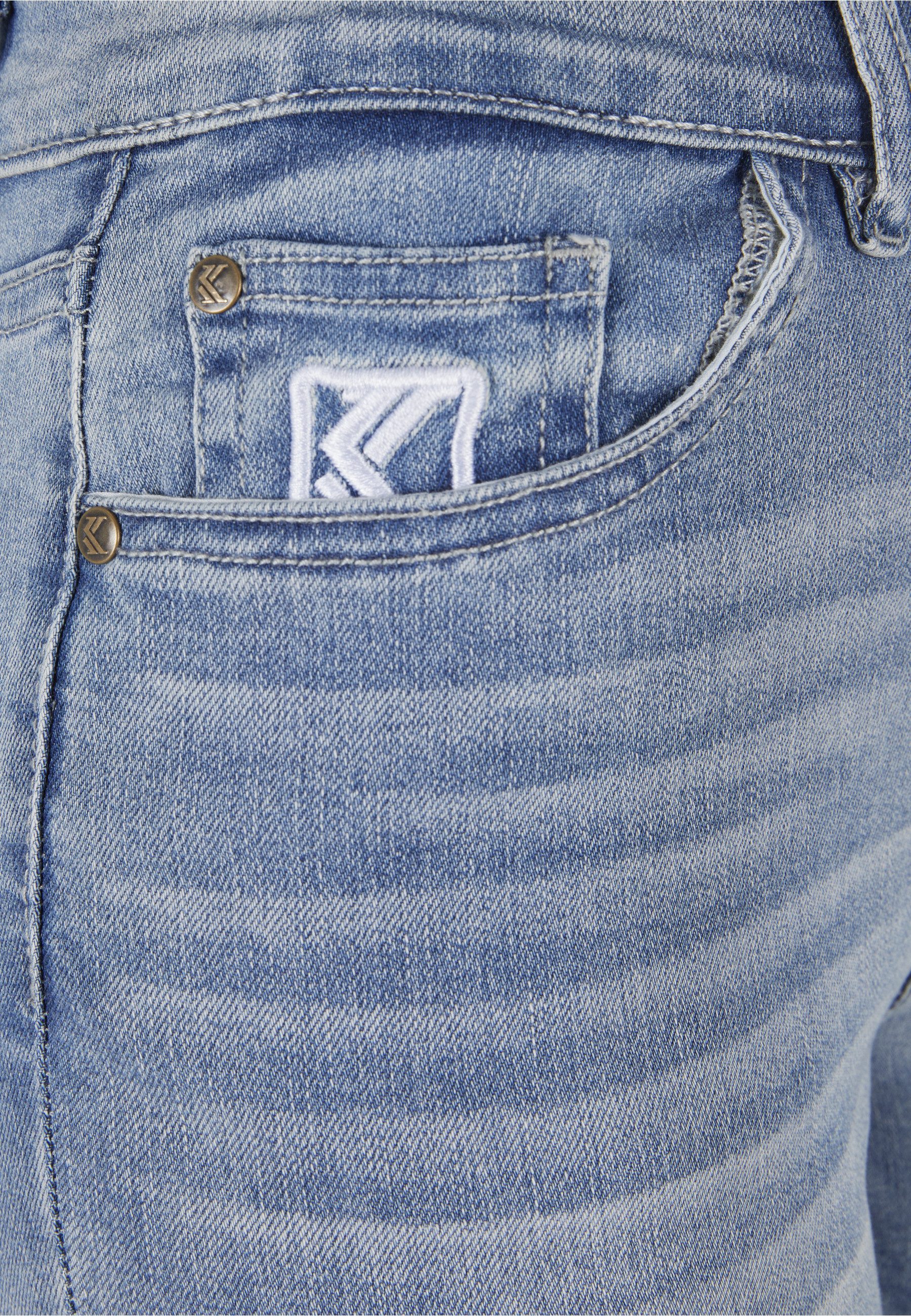 Karl Kani Bequeme Jeans Karl Kani Damen Karl Kani OG Skinny Denim