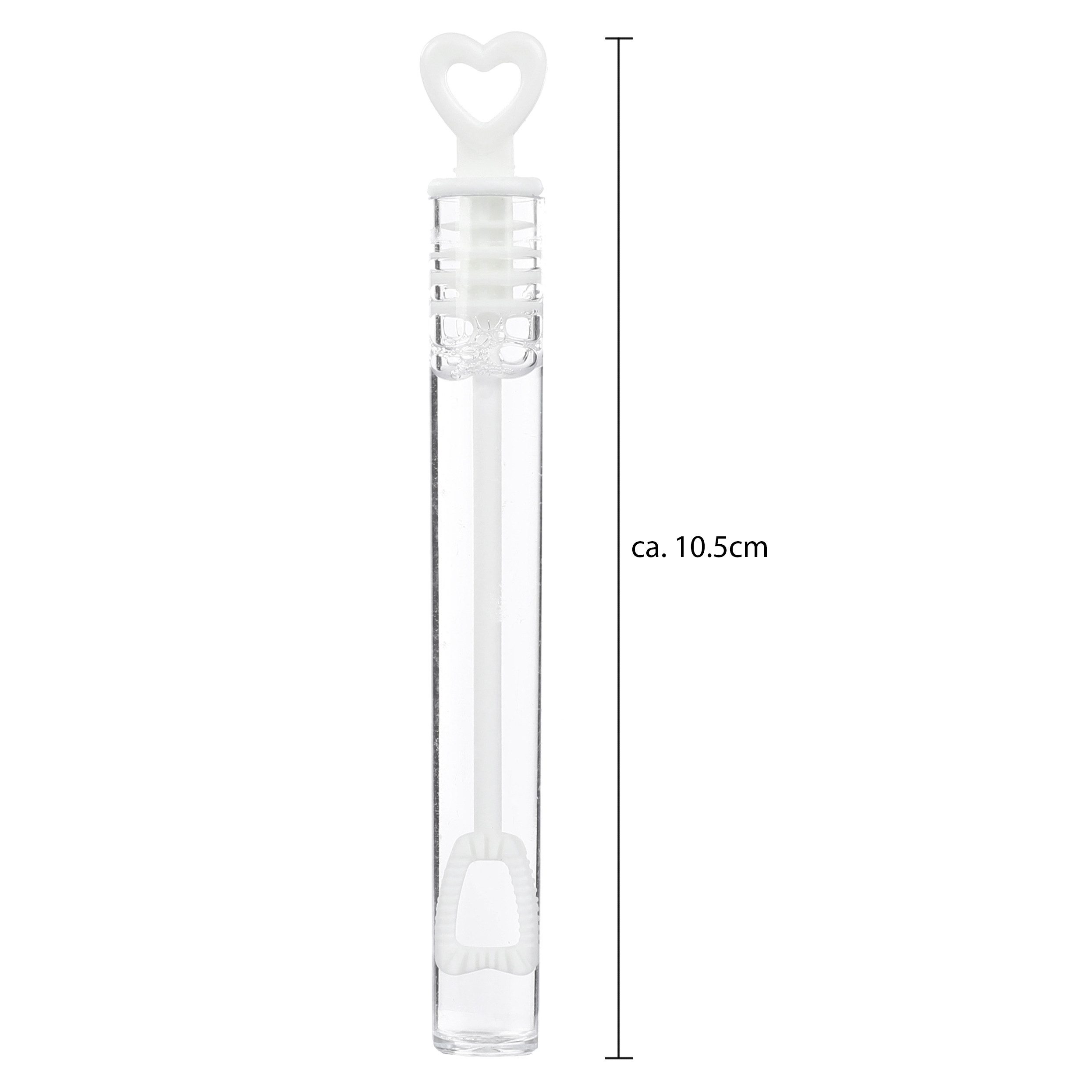 Nordstern Seifenblasenspielzeug Seifenblasen Hochzeit Set 40er Pack mit Herzgriff, Gastgeschenk für Hochzeit Taufe Valentinstag Geburtstag