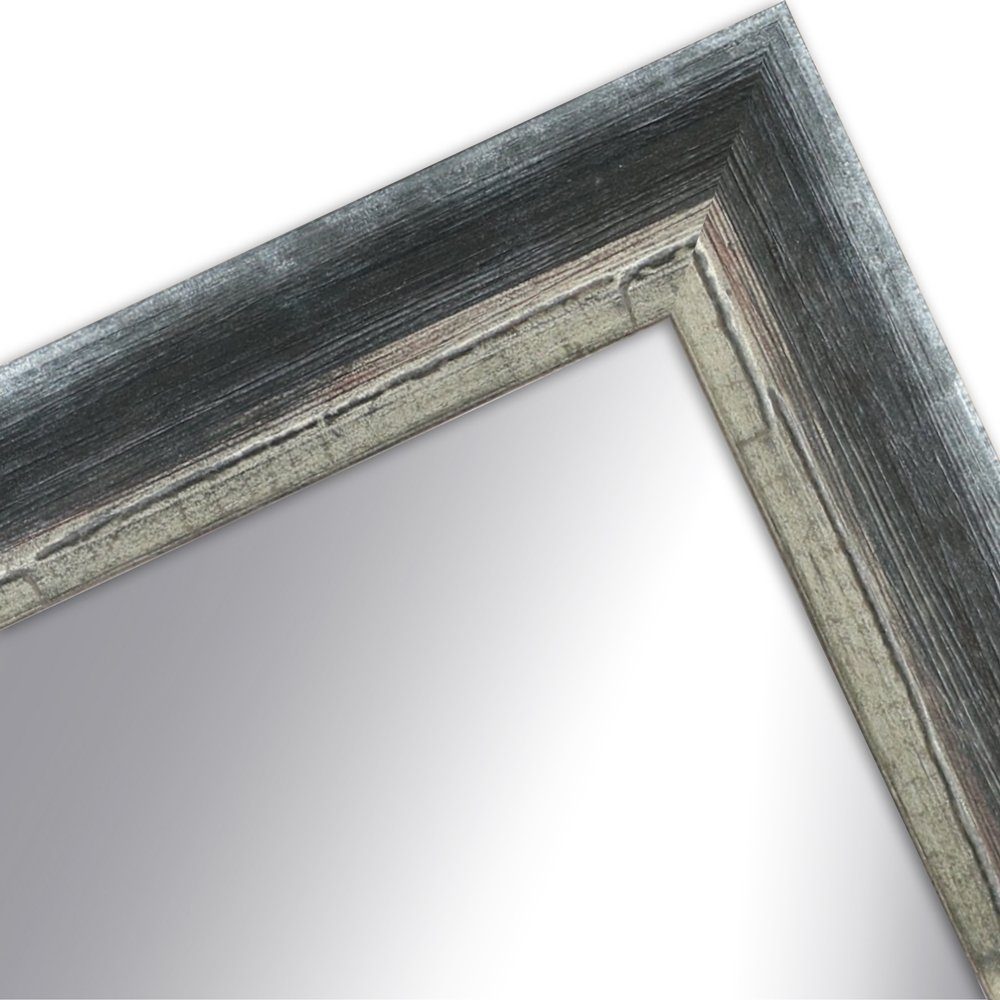 WANDStyle Wandspiegel H640, Schwarz, aus Massivholz günstig online kaufen