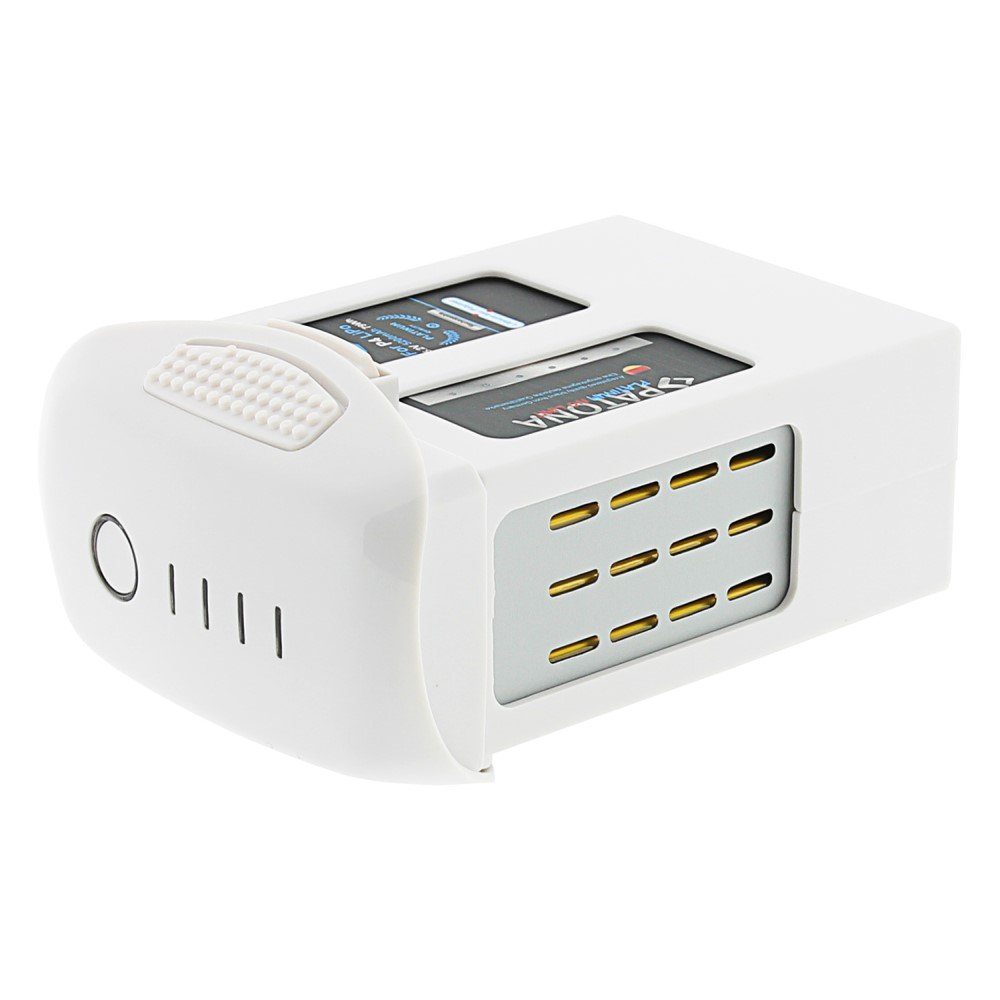 Patona Platinum Akku für DJI Phantom 4 Advanced Plus + Pro Obsidian 1650120 Drohnen-Akku Ersatz Drohnenakku 5200 mAh (15,2 V, 1 St), 100% kompatibel l maßgefertigte Passform l Überhitzungsschutz