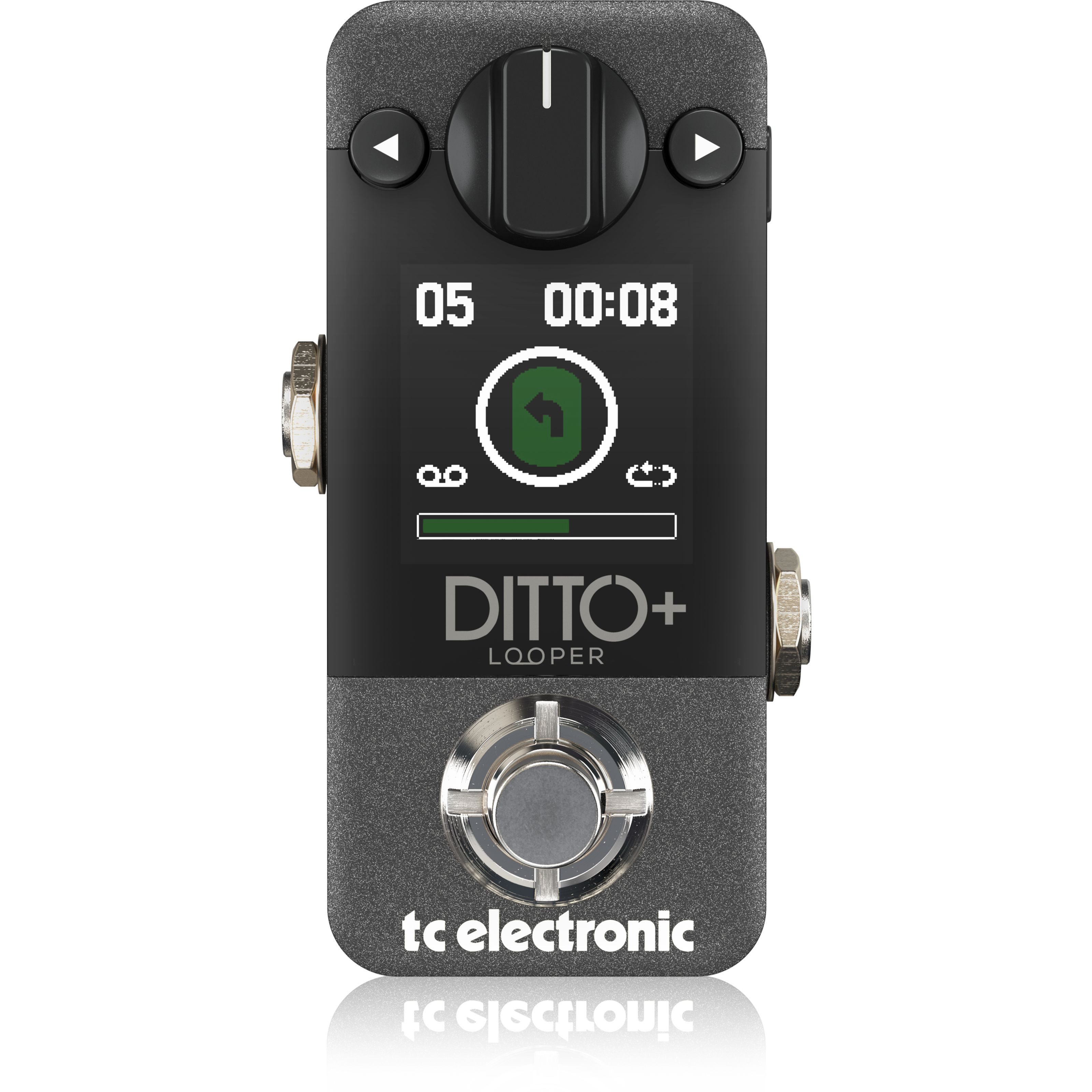 TC Electronic Musikinstrumentenpedal, Ditto+ - Effektgerät für Gitarren