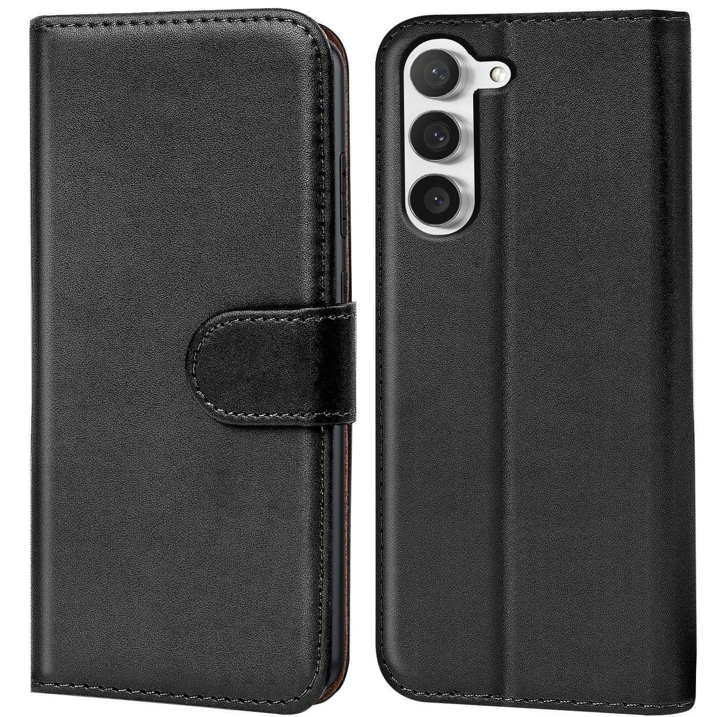 CoolGadget Handyhülle Wallet Klapp Tasche Book Case für Samsung Galaxy S23 6,1 Zoll, Hülle Klapphülle Flip Cover Etui Schutzhülle