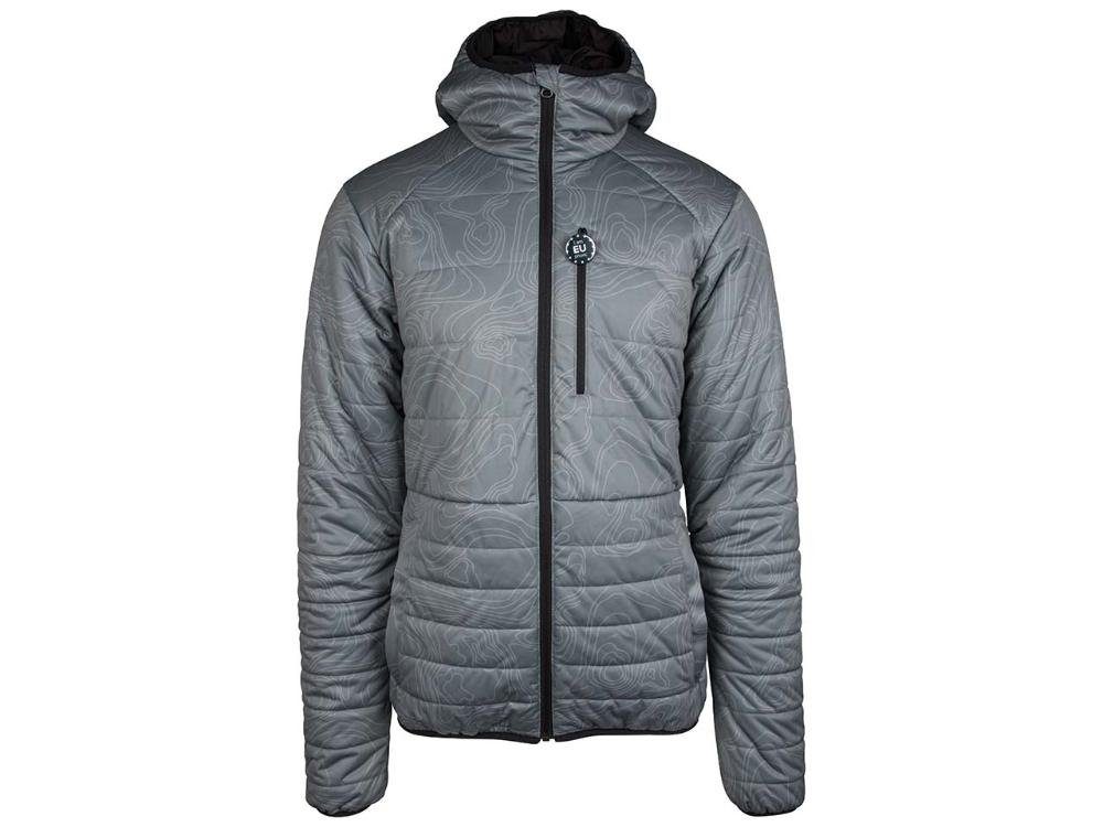 bleed clothing Outdoorjacke bleed Bio-Herren-Steppjacke 'EU-phoric' mit senkre