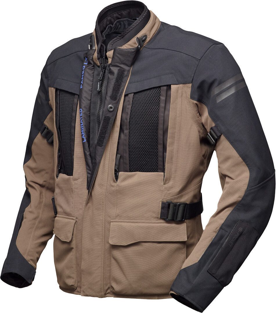 Modeka Motorradjacke Paneo LT wasserdichte Motorrad Textiljacke 3-Lagen-Laminat,herausnehmbares Innenfutter,wasserdicht
