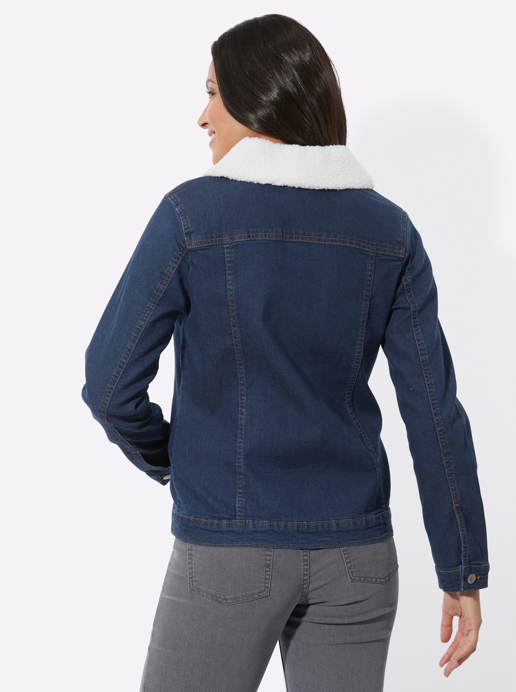 Sieh an! Allwetterjacke Jeansjacke günstig online kaufen