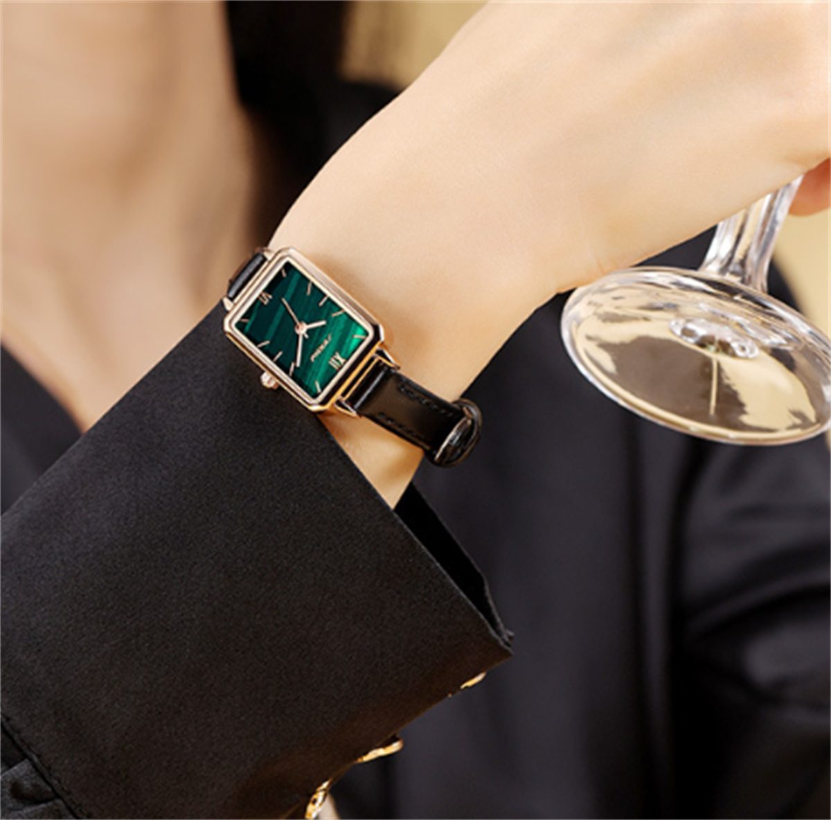 Damenuhr Armband als Geschenk und mit für Frauen carefully selected Quarzuhr Geschenkbox-Set