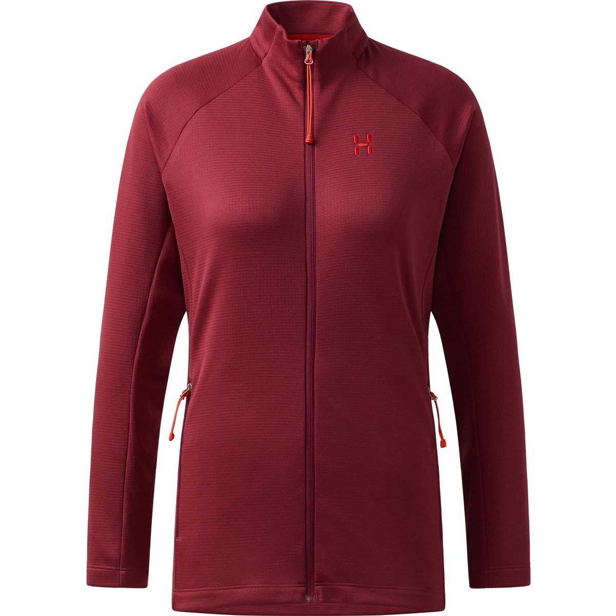 Haglöfs Fleecejacke Korp Mid Jacket Women Vielseitige Damenjacke für Outdoor-Aktivitäten mit atmungsaktivem