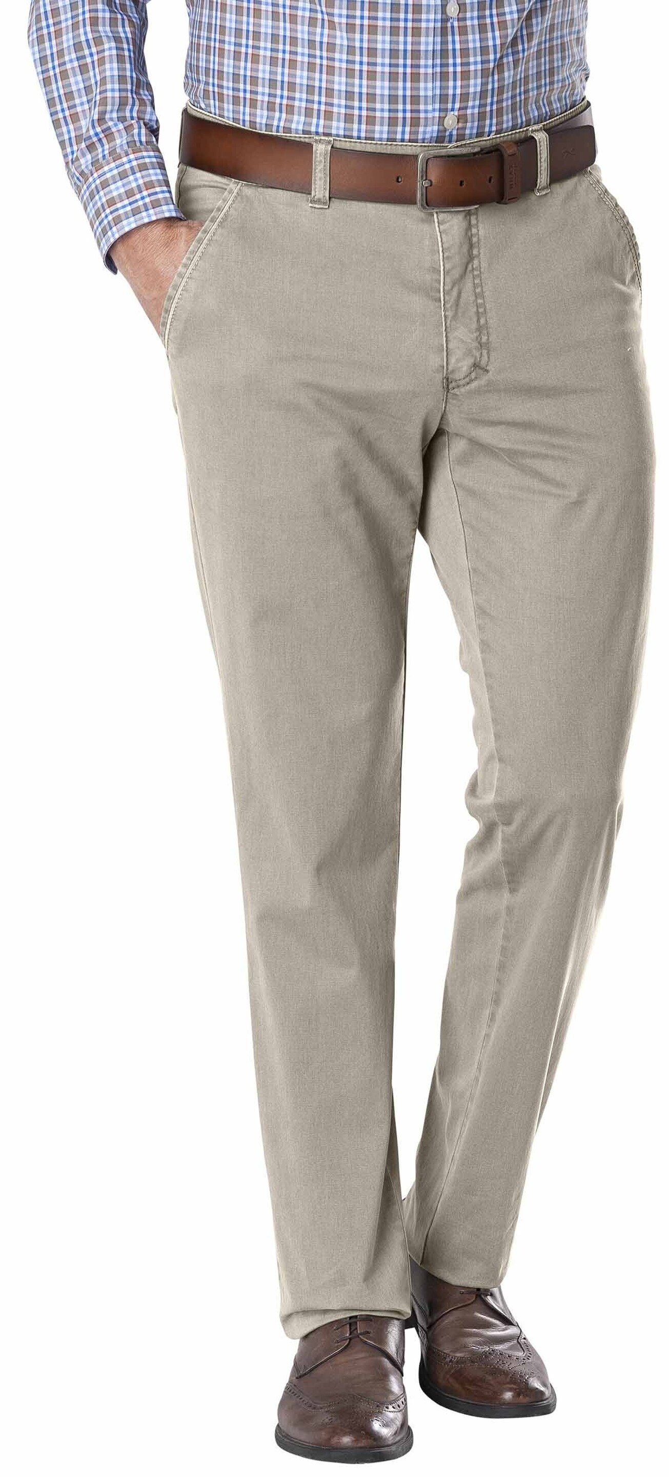 Club of Comfort Stoffhose beige Garvey Flat-Front. € 99,95