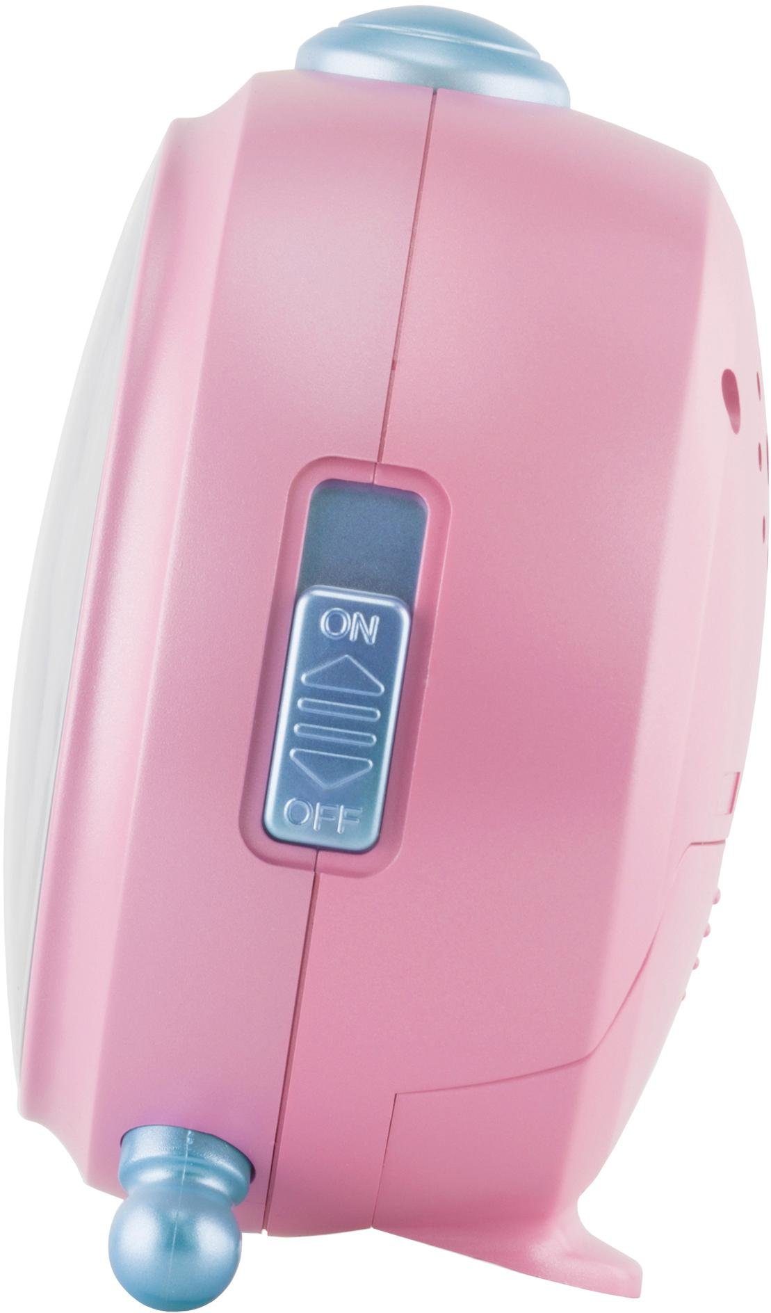 Atrium Quarzwecker A932-17 Kinderwecker,Mädchen,Geschenkidee,Schulanfang,Geburtstag,Kinderzimmer