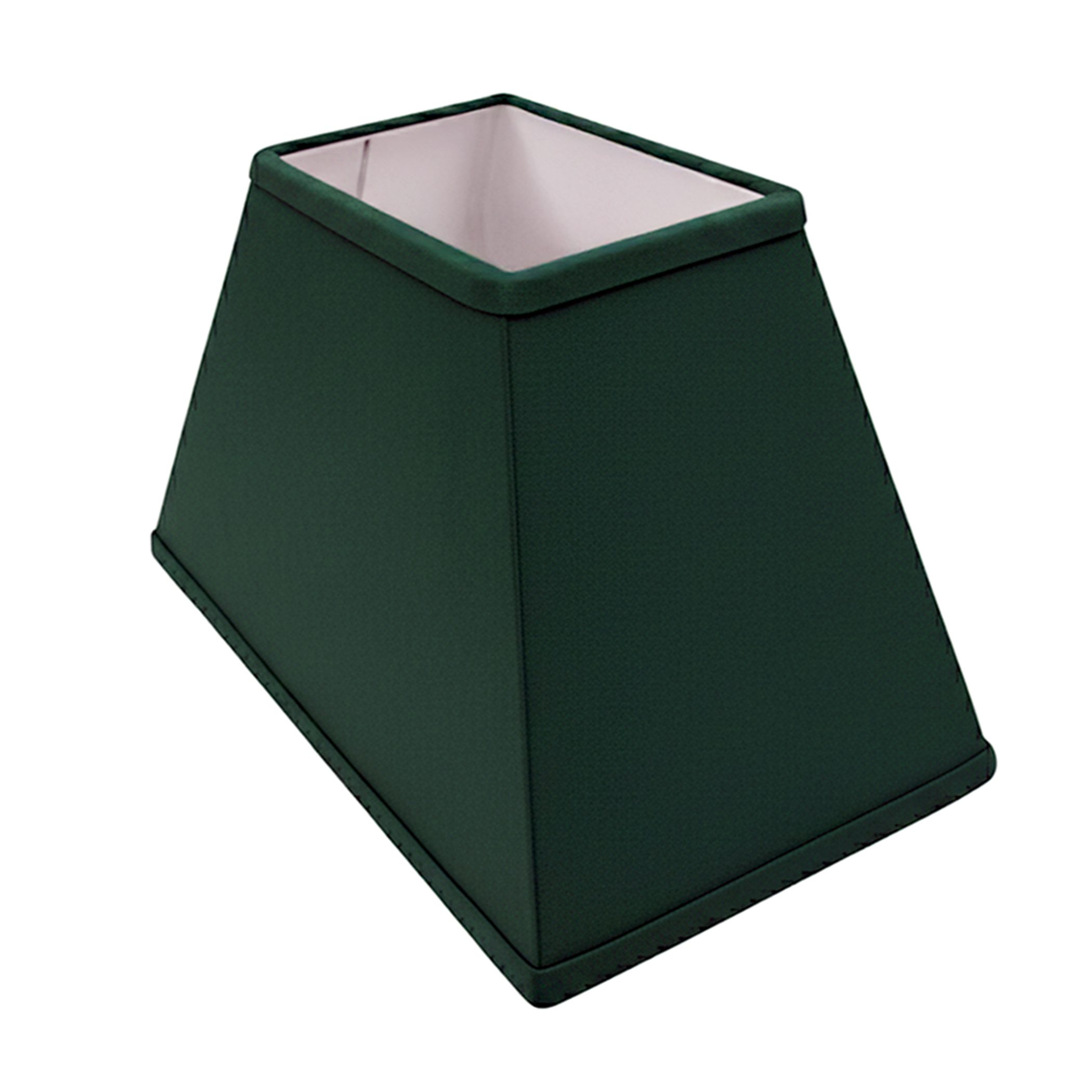 B&S Lampenschirm Lampenschirm rechteckig Velvet grün B:30x20/T:15x10/H:18cm günstig online kaufen