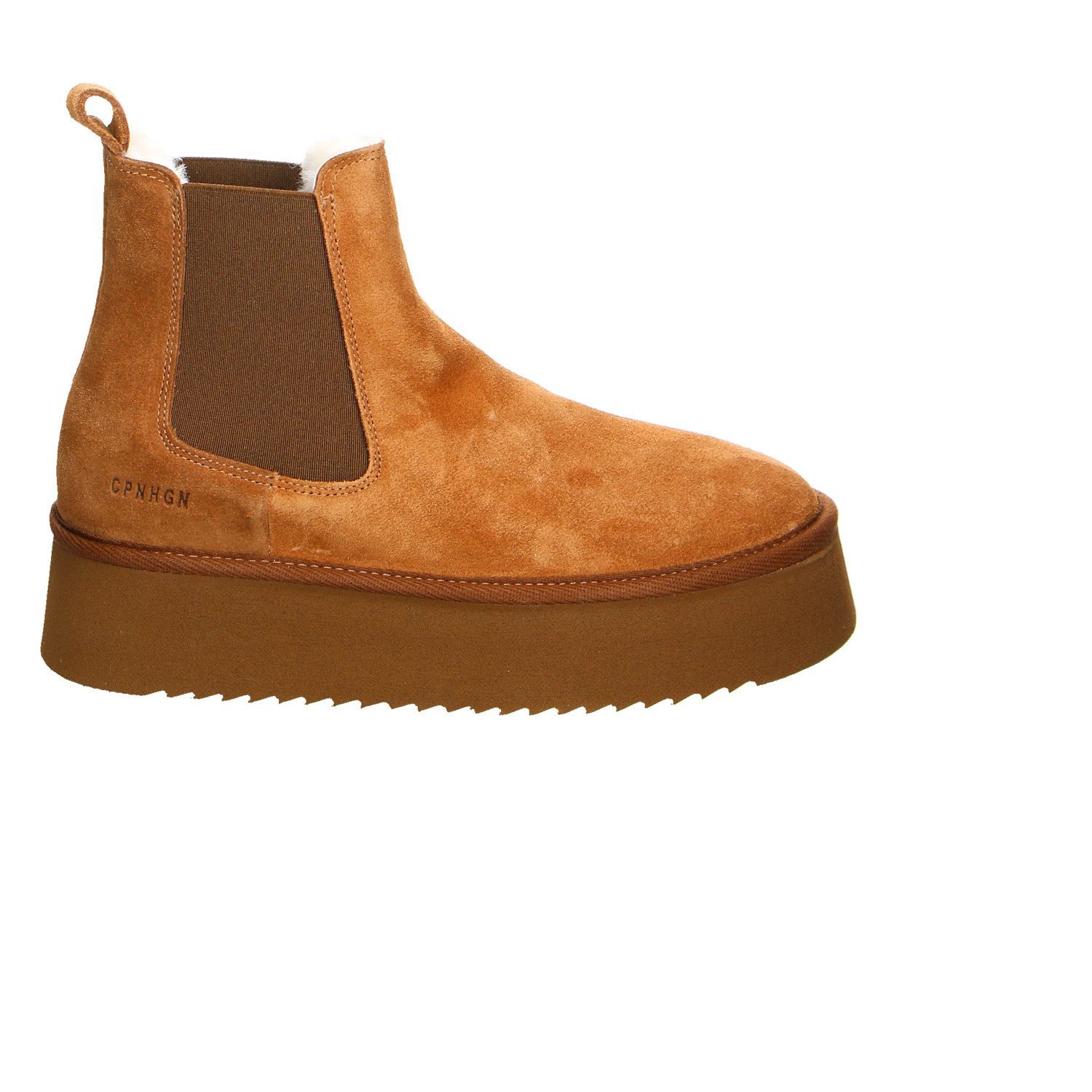 Copenhagen Studios Copenhagen Velour Stiefeletten braun Winterstiefelette