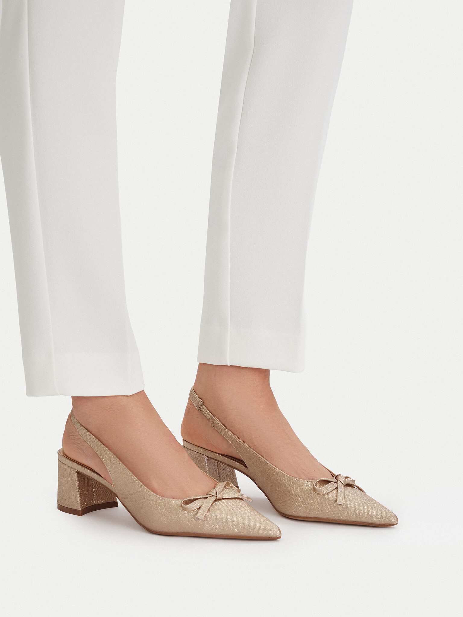 Jenny Jenny Women's Pumps Gold JENNY-CEO-CD24042-3 Gold Pumps